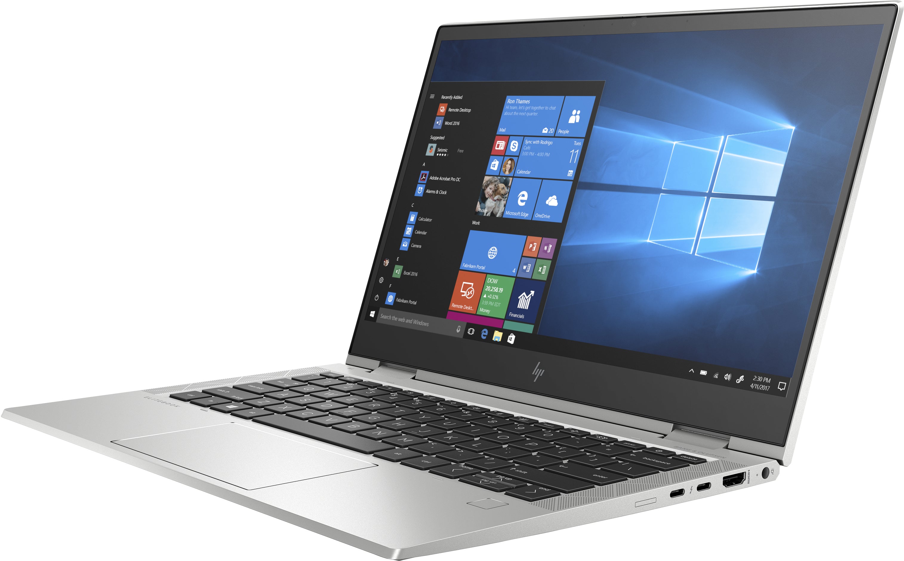 HP EliteBook X360 830 G7 13.3" FHD (Touch) Convertible Notebook, Intel i7-10610U, 1.80GHz, 16GB RAM, 512GB SSD, Win10P - 1F6C1UT#ABA