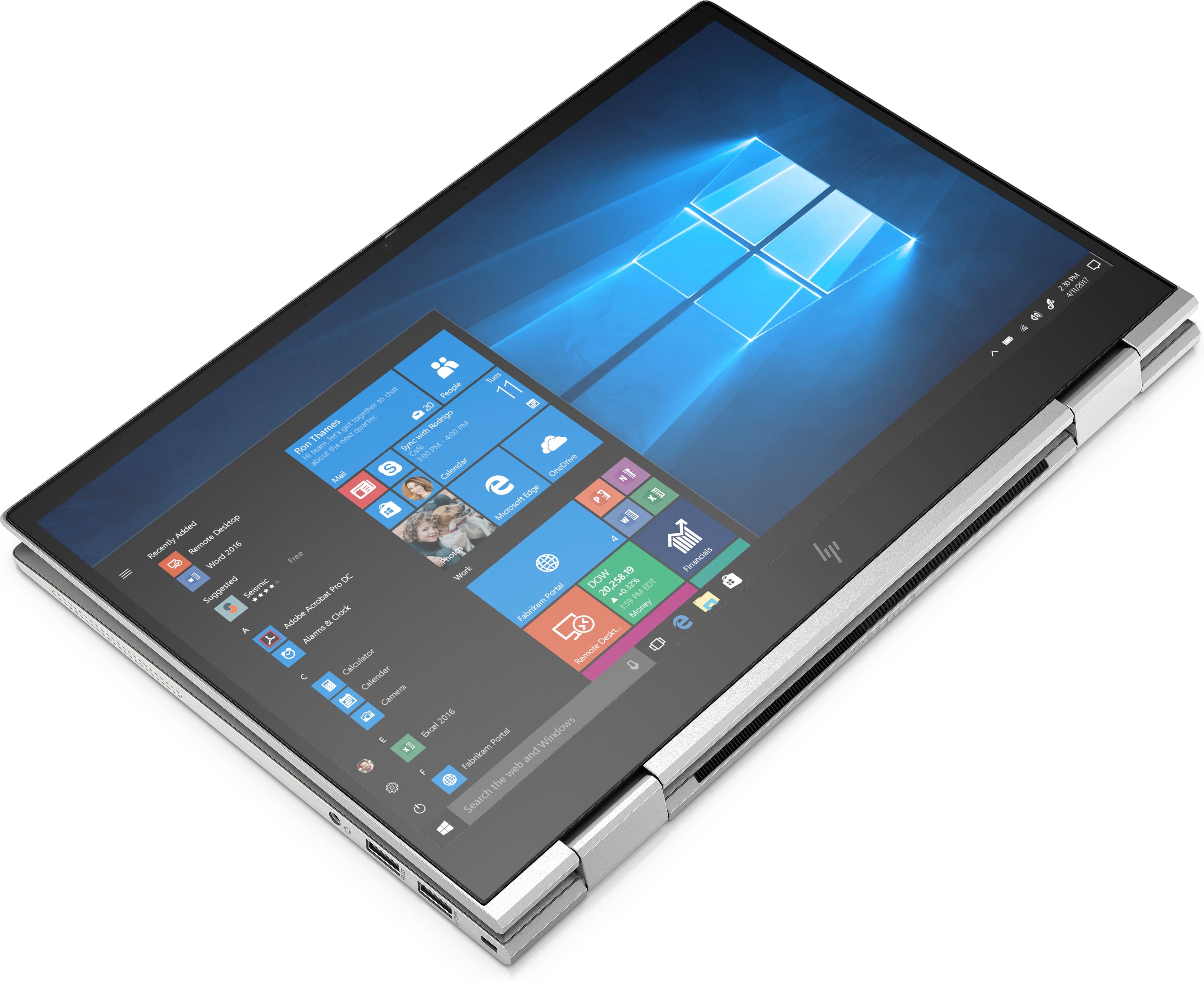 HP EliteBook X360 830 G7 13.3" FHD (Touch) Convertible Notebook, Intel i5-10310U, 1.60GHz, 16GB RAM, 512GB SSD, Win10P - 1D3F1UT#ABA