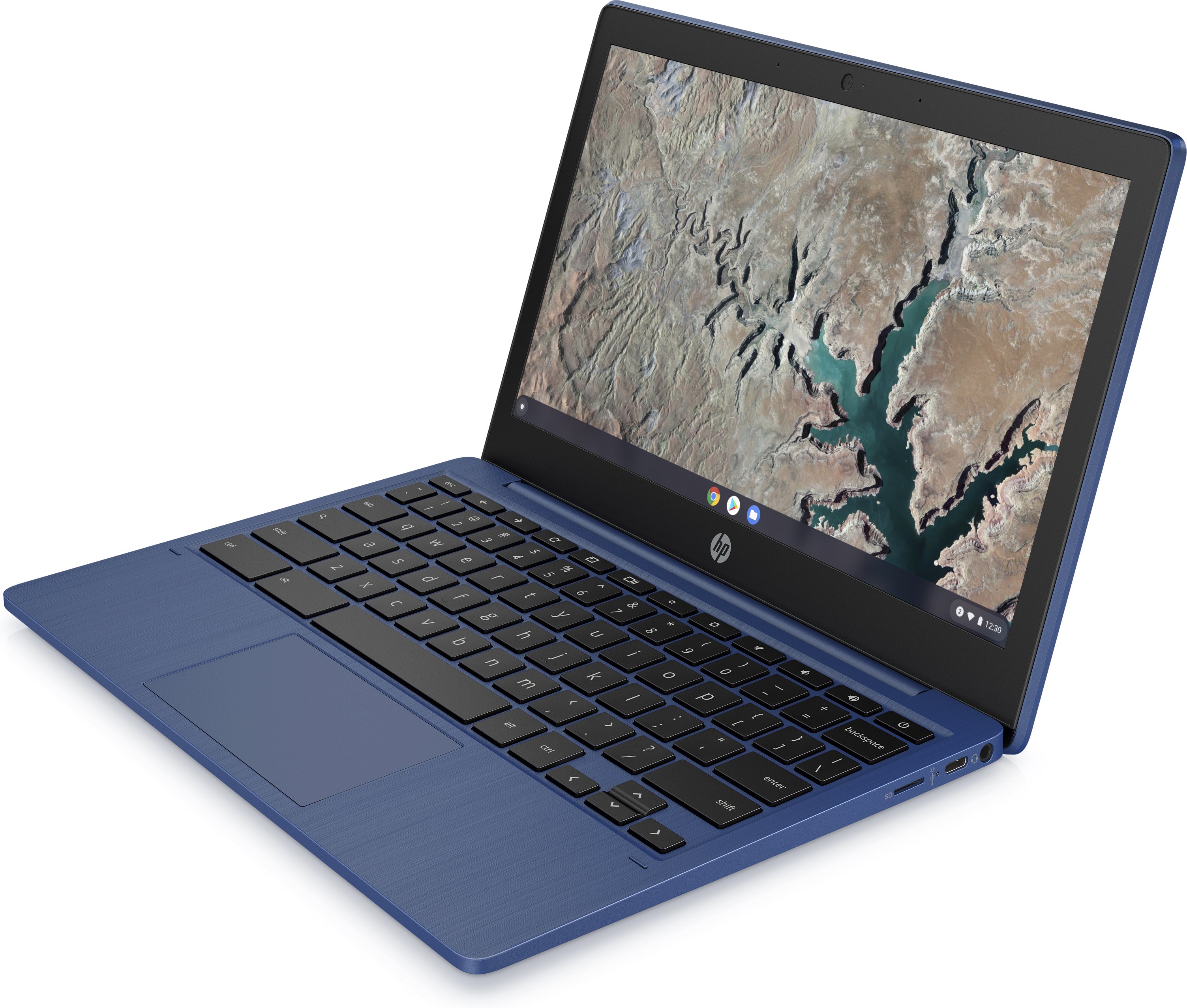 HP 11a-na0060nr 11.6" HD Chromebook, MediaTek MT8183, 2.0GHz, 4GB RAM, 32GB eMMC, Chrome OS - 1F6G3UA#ABA