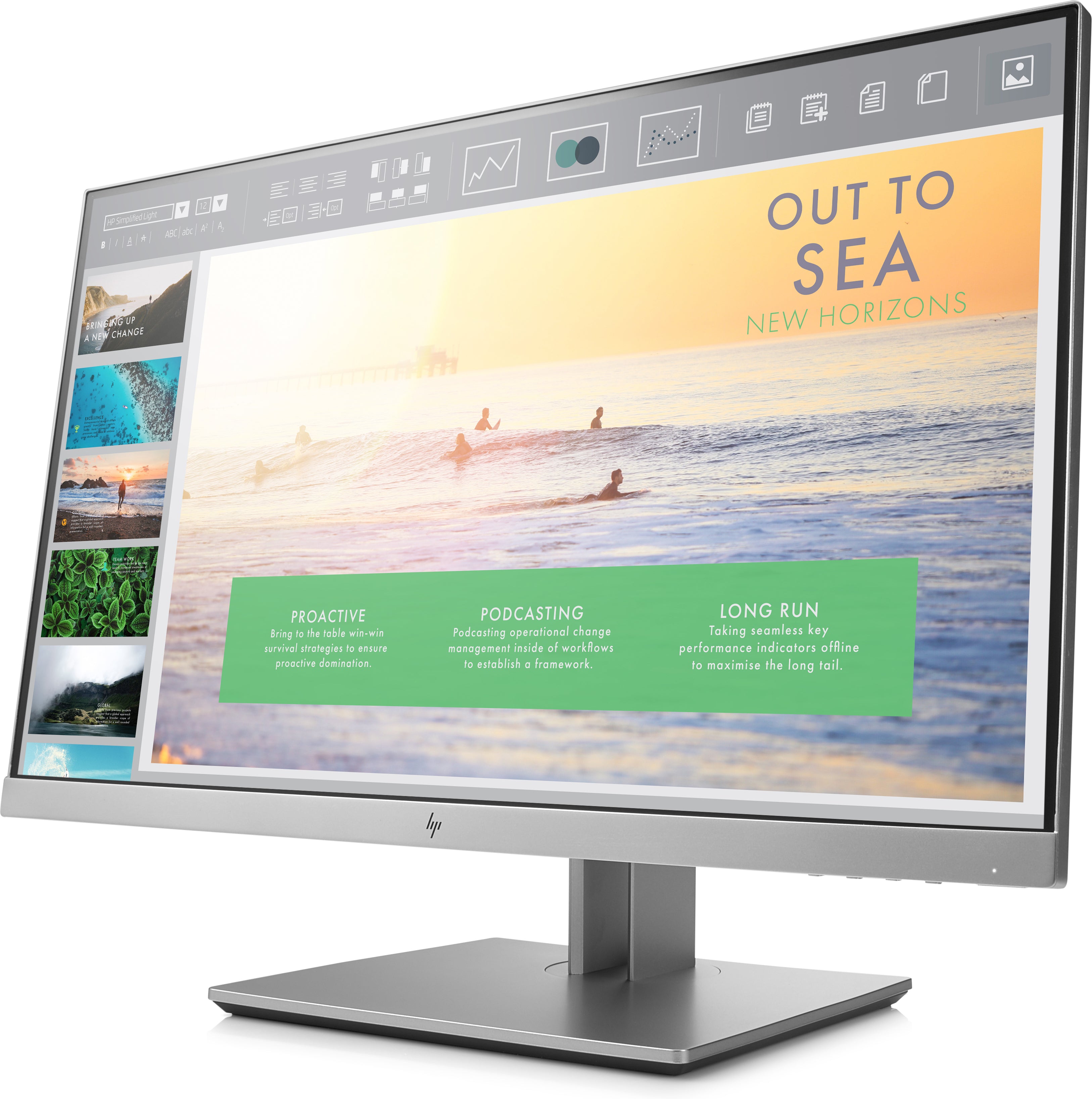 HP EliteDisplay E233 23" Full HD LED LCD Monitor, 16:9, 5MS, 5M:1-Contrast - 1FH46A8#ABA (Certified Refurbished)