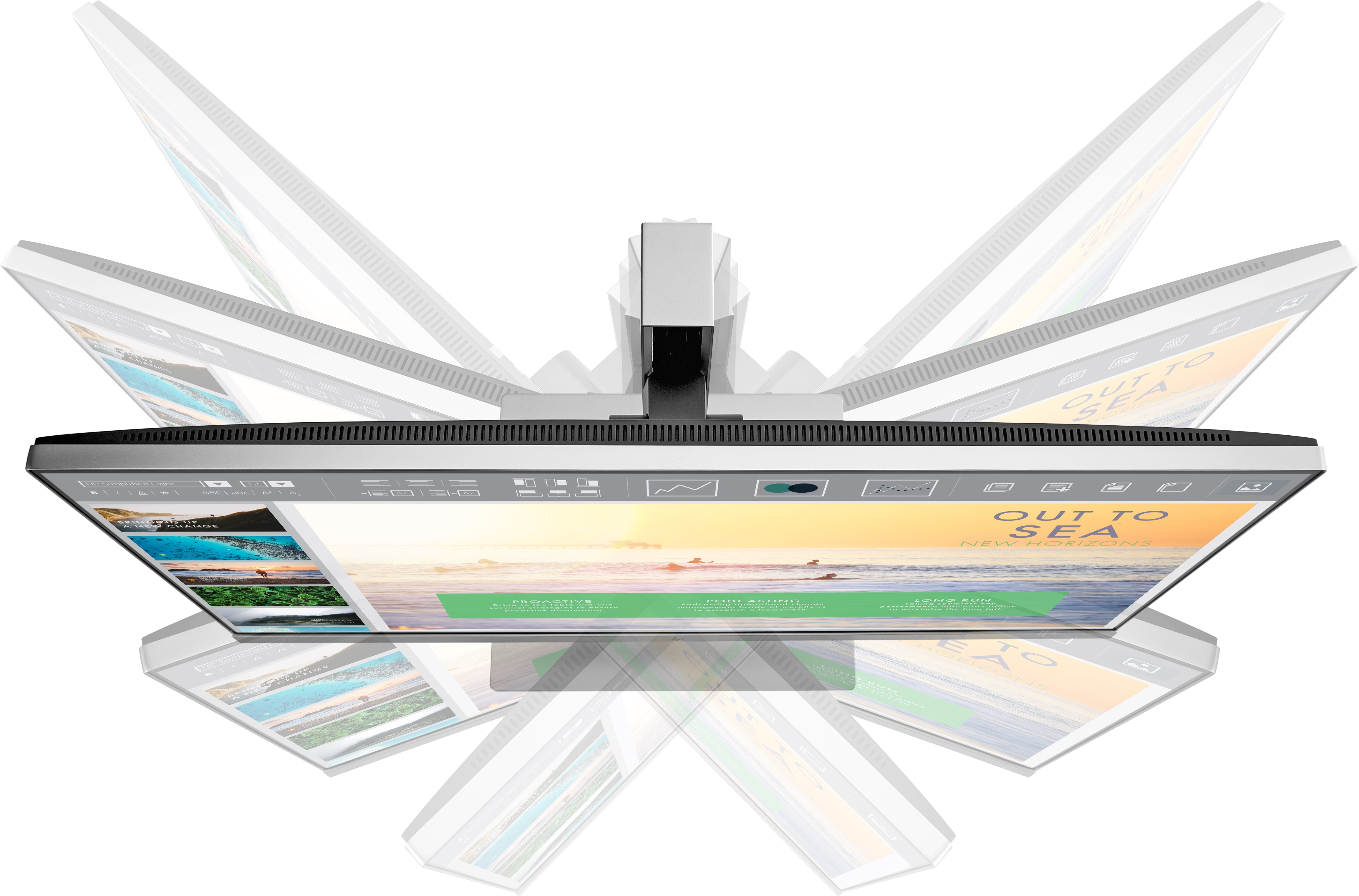 HP EliteDisplay E233 23" Full HD LED LCD Monitor, 16:9, 5MS, 5M:1-Contrast - 1FH46A8#ABA (Certified Refurbished)