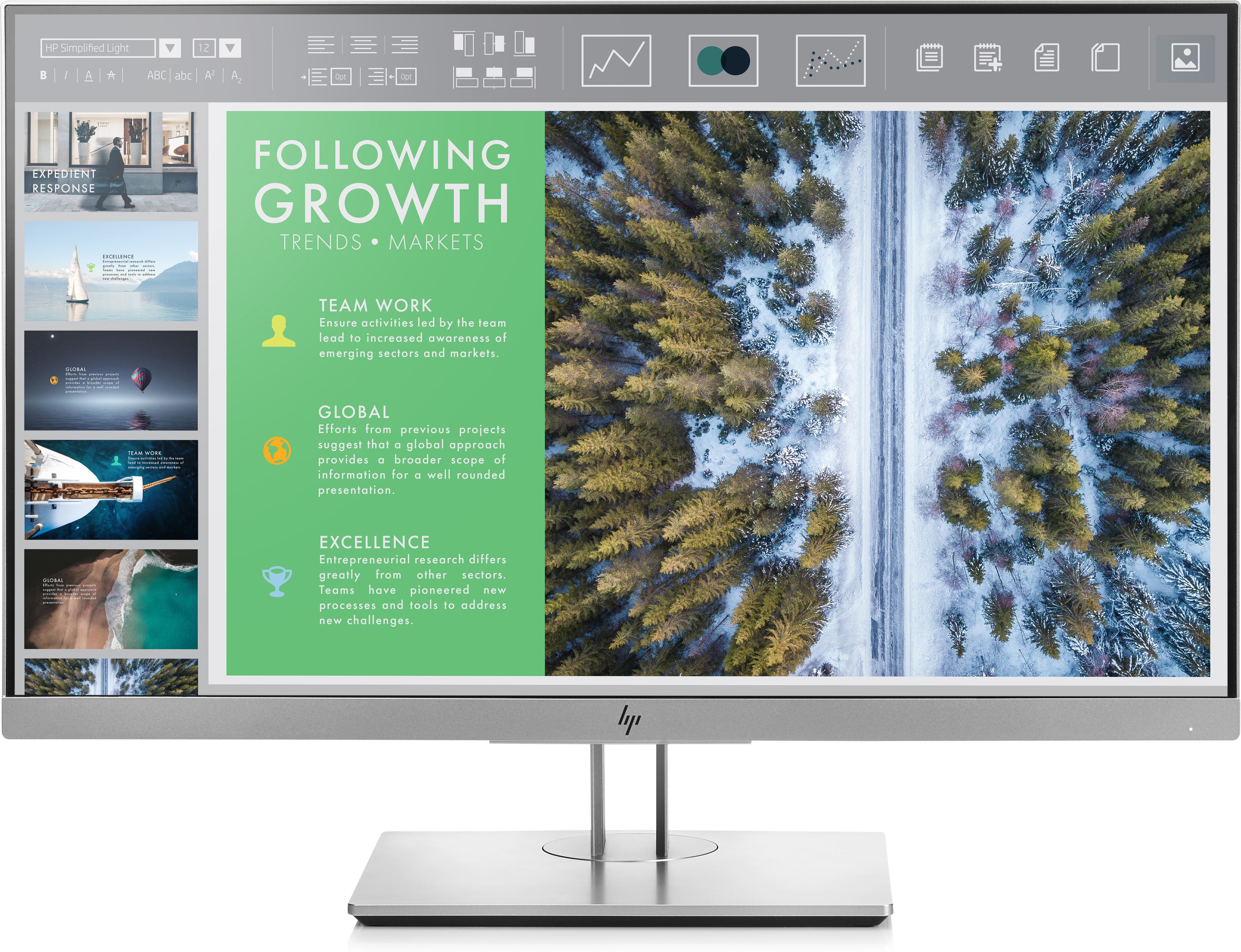 HP EliteDisplay E243 23.8" FHD LED LCD Monitor, 16:9, 5MS, 10M:1-Contrast - 1FH47A8#ABA