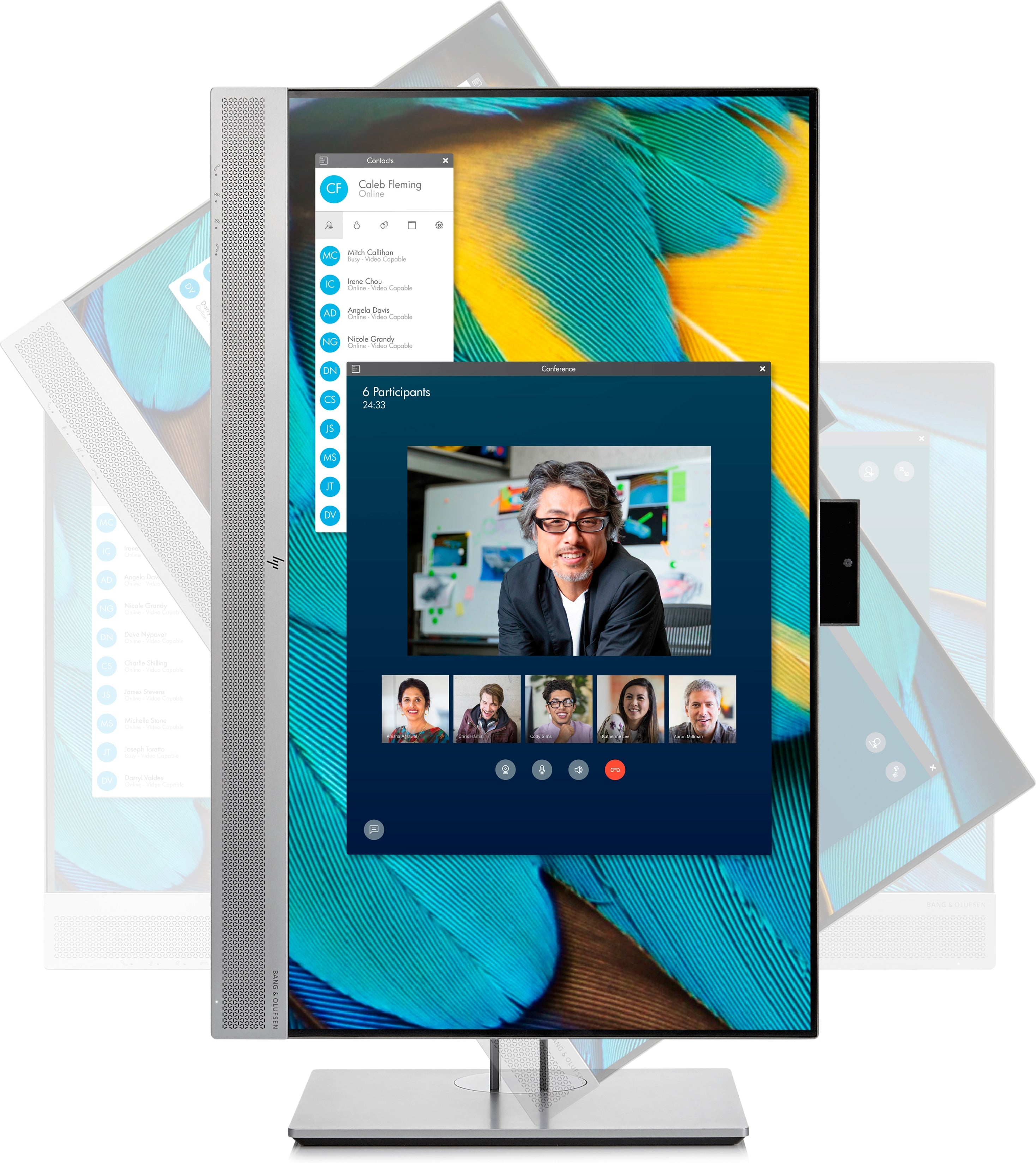 HP EliteDisplay E243m 23.8" Full HD LED LCD Monitor, 16:9, 5MS, 10M:1-Contrast - 1FH48A8#ABA