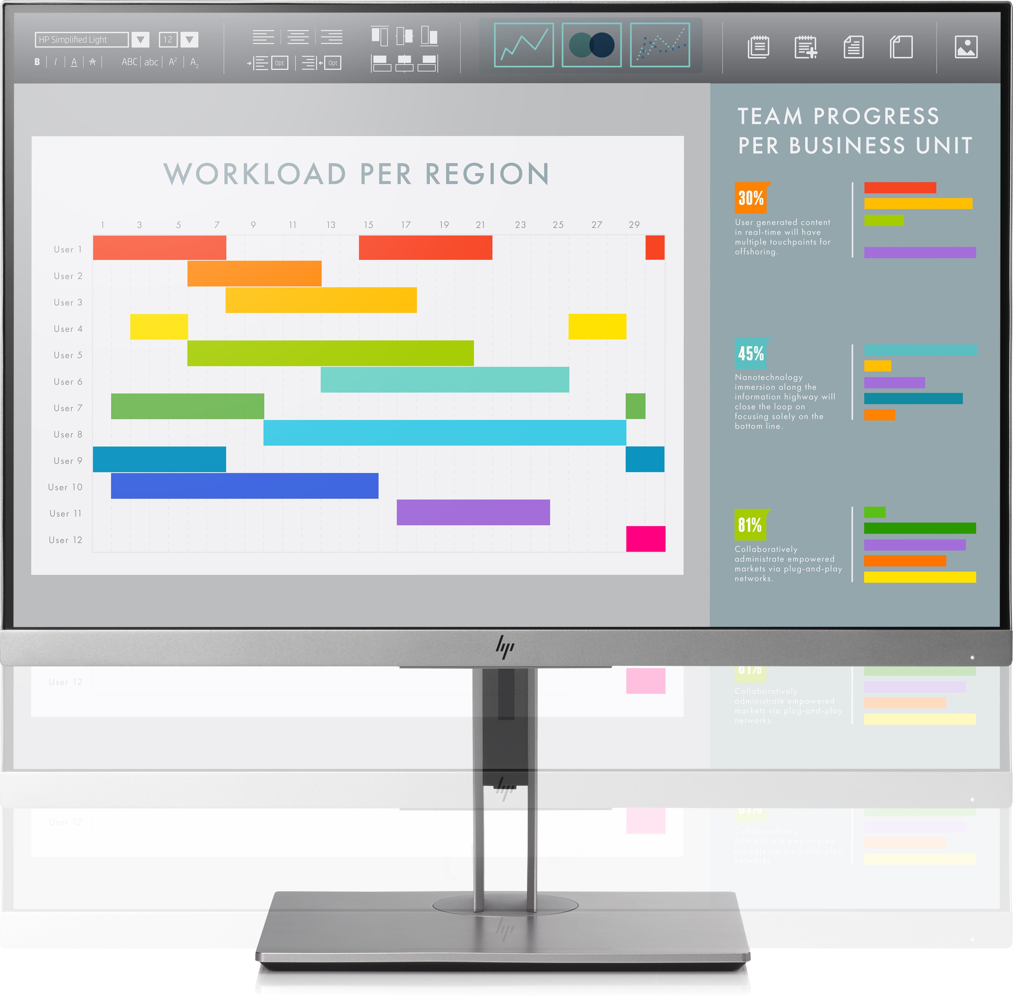 HP EliteDisplay E243i 24" WUXGA LED LCD Monitor, 16:10, 5MS, 5M:1-Contrast - 1FH49A8#ABA