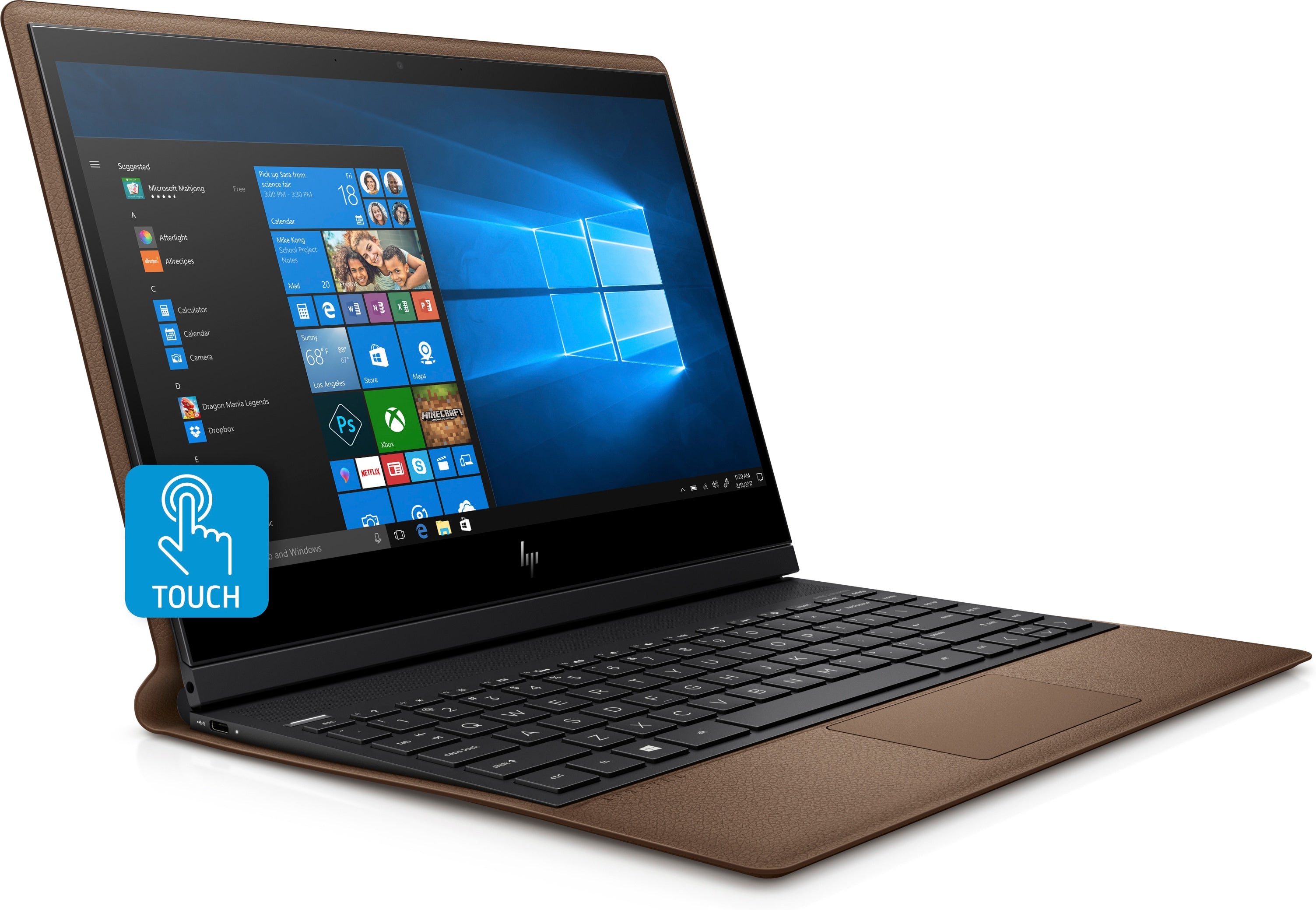 HP Spectre Folio 13-ak1020nr 13.3" FHD Convertible Notebook, Intel i7-10510Y,1.20GHz,8GB RAM,256GB SSD,Win10H- 26Z03UA#ABA (Certified Refurbished)