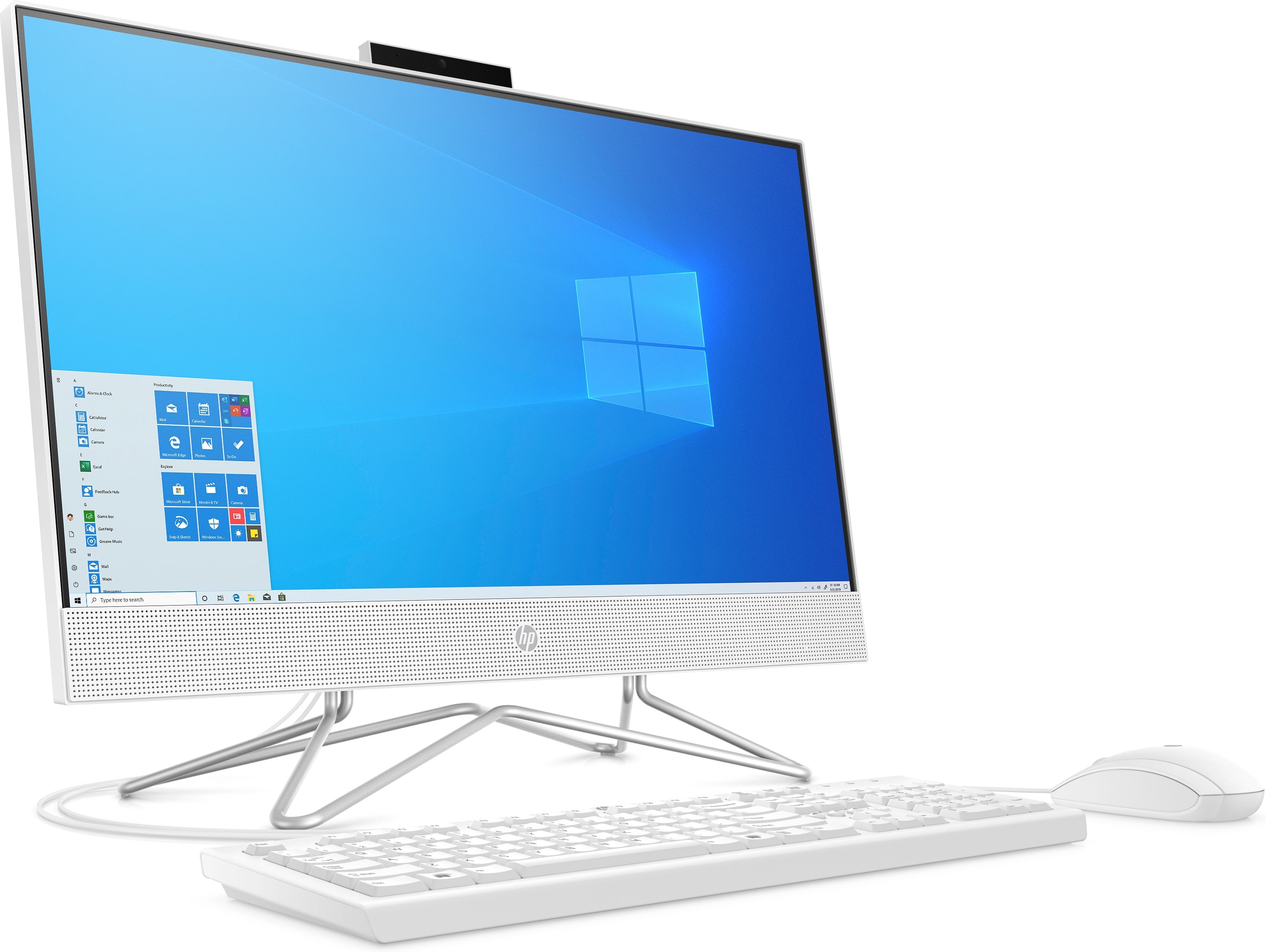 HP 24-df1270 23.8" FHD (Touch) All-in-One Computer, Intel i5-1135G7, 2.40GHz, 8GB RAM, 512GB SSD, Win10H - 1J7L5AA#ABA