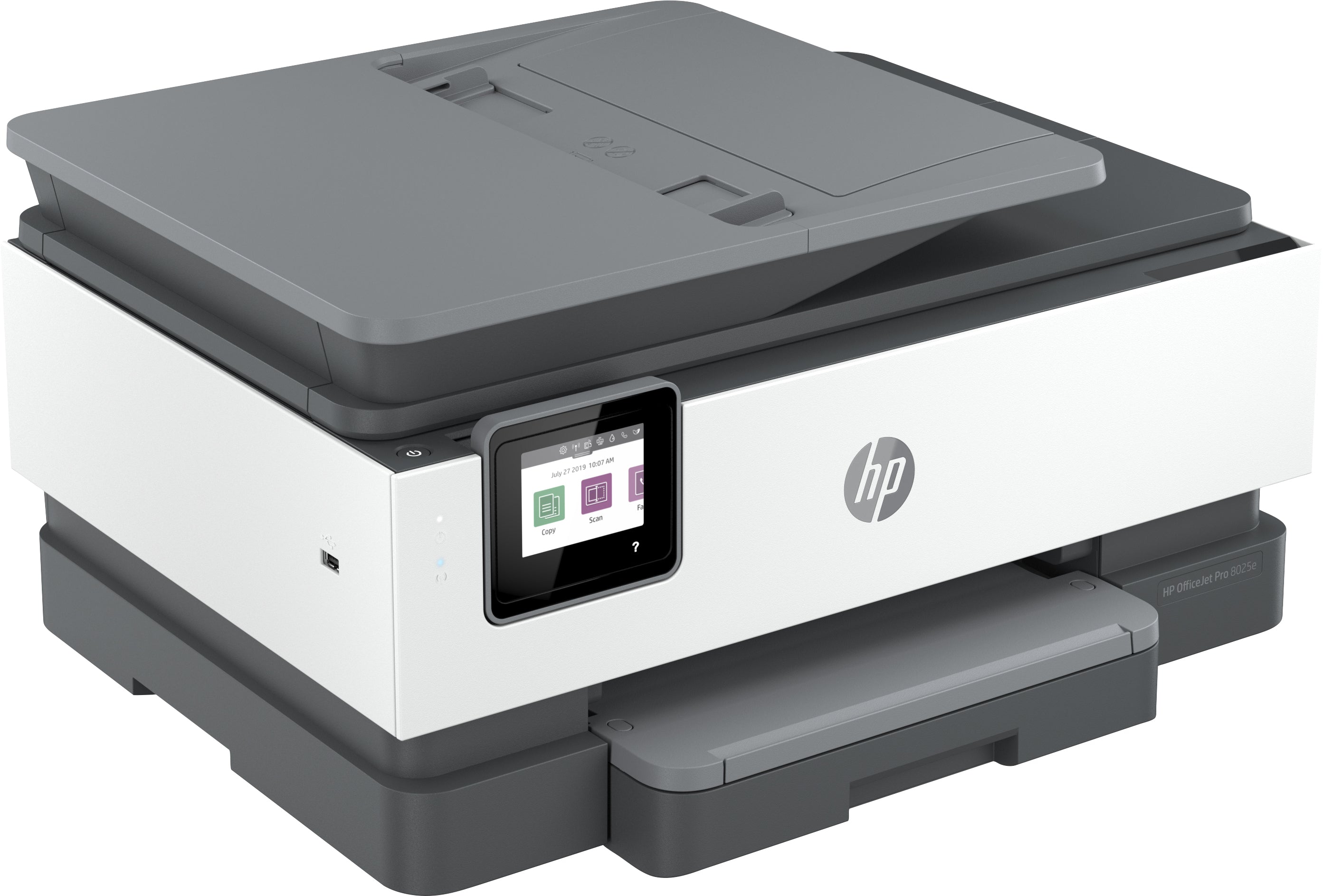 HP OfficeJet Pro 8025e All-in-One Color Inkjet Printer, 20/10 ppm, 256MB, USB, WiFi, Ethernet- 1K7K3A#B1H
