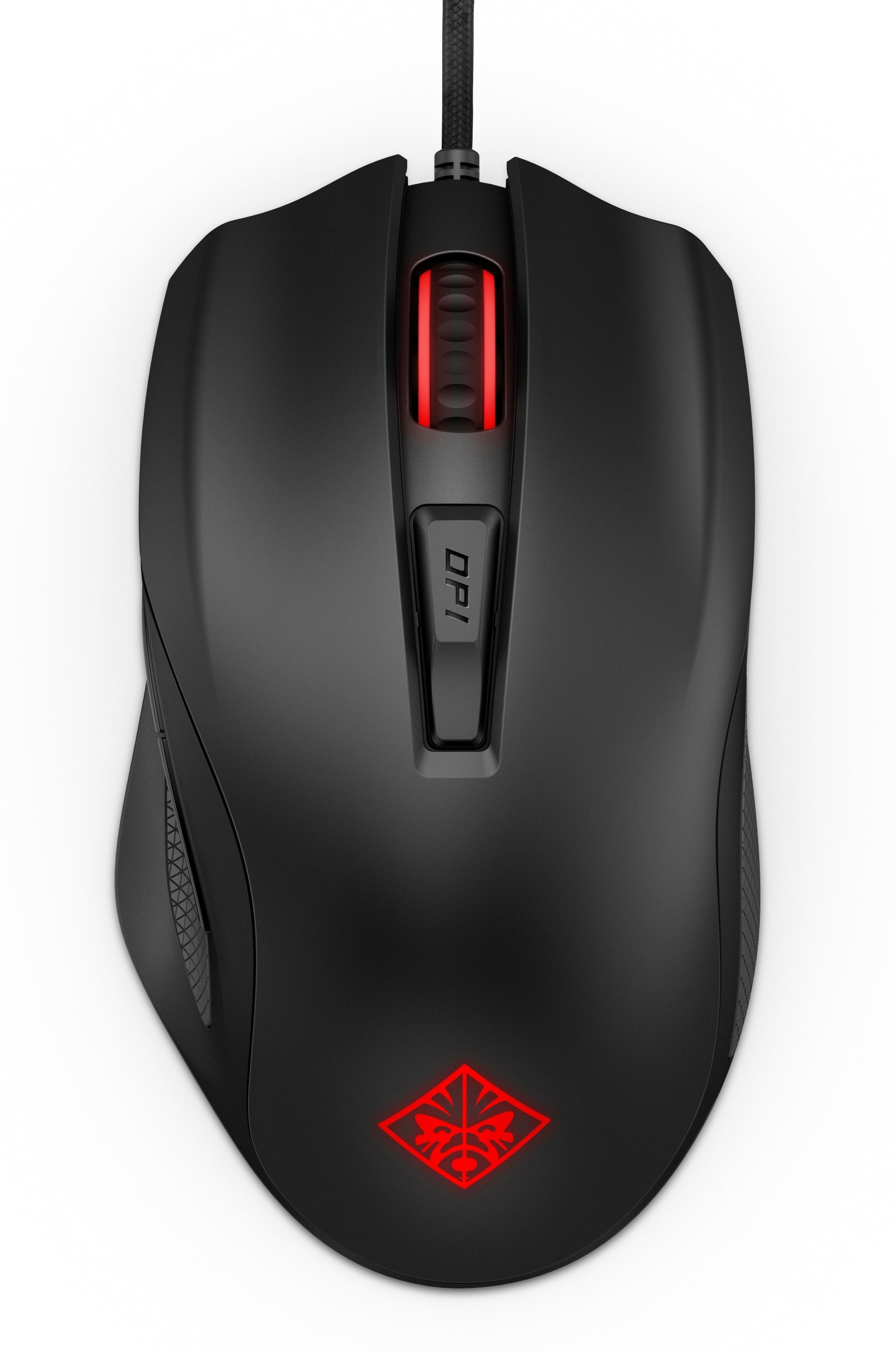 HP OMEN Mouse 600, 12000 dpi, 6 Buttons, Scroll Wheel, Wired USB - 1KF75AA#ABL