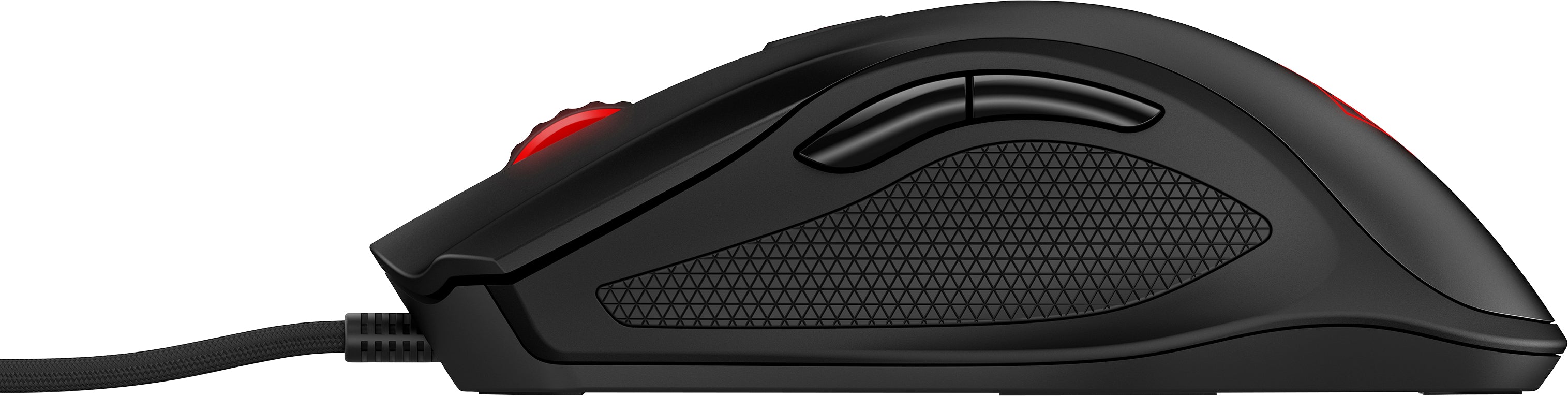 HP OMEN Mouse 600, 12000 dpi, 6 Buttons, Scroll Wheel, Wired USB - 1KF75AA#ABL
