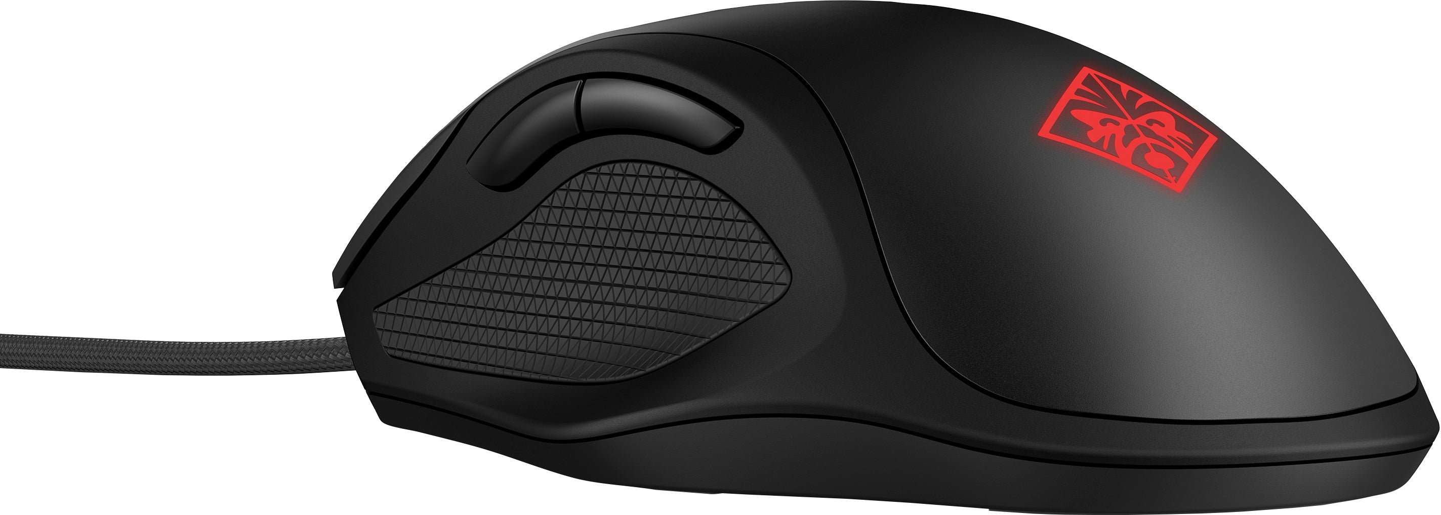 HP OMEN Mouse 600, 12000 dpi, 6 Buttons, Scroll Wheel, Wired USB - 1KF75AA#ABL