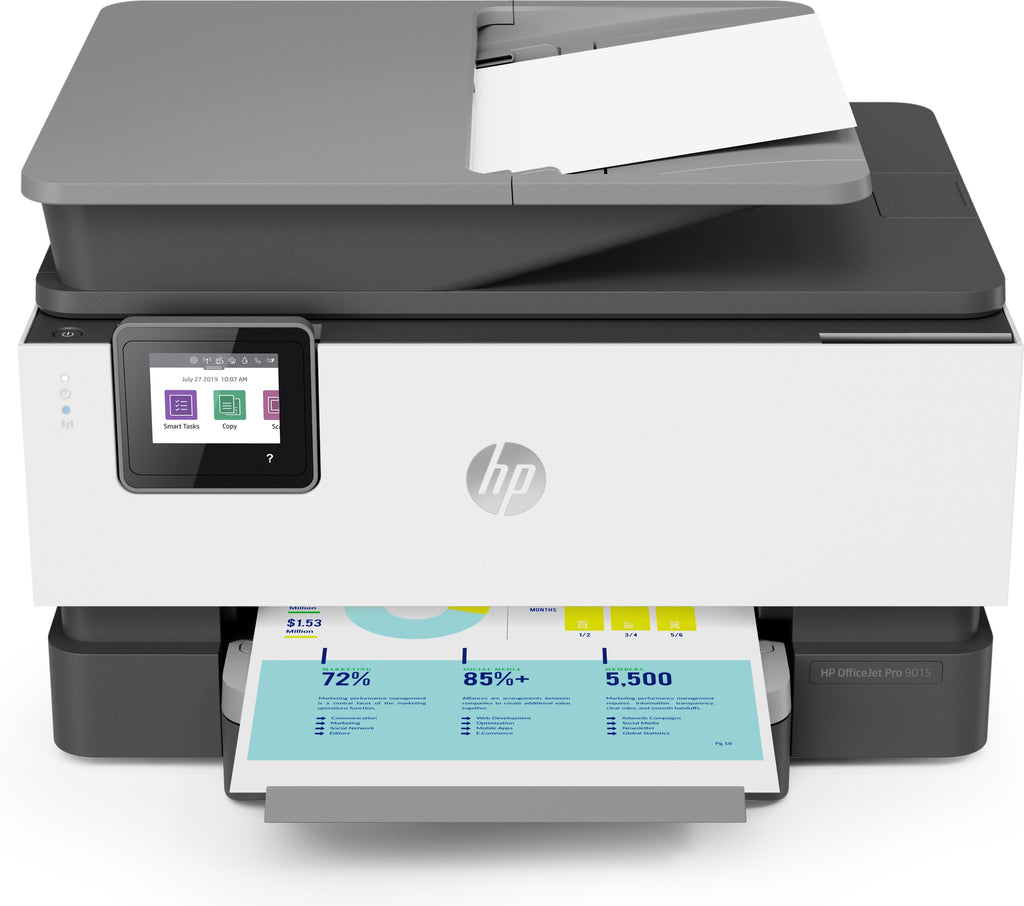 HP OfficeJet CompTechDirect Color Pro Printer 4800x1200 512MB AIO – WiFi 9015 22/18ppm