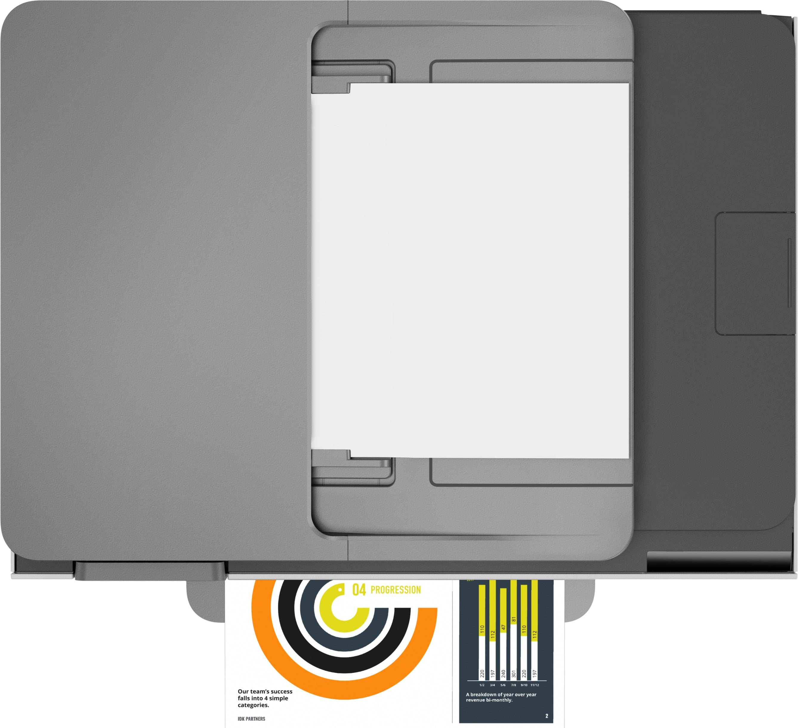 HP OfficeJet Pro 8025 All-in-One Color Inkjet Printer, 20 ppm Black, 10 ppm Color, 4800 x 1200 dpi, 256 MB Memory, WiFi, Ethernet, Duplex Printing - 1KR57A#B1H