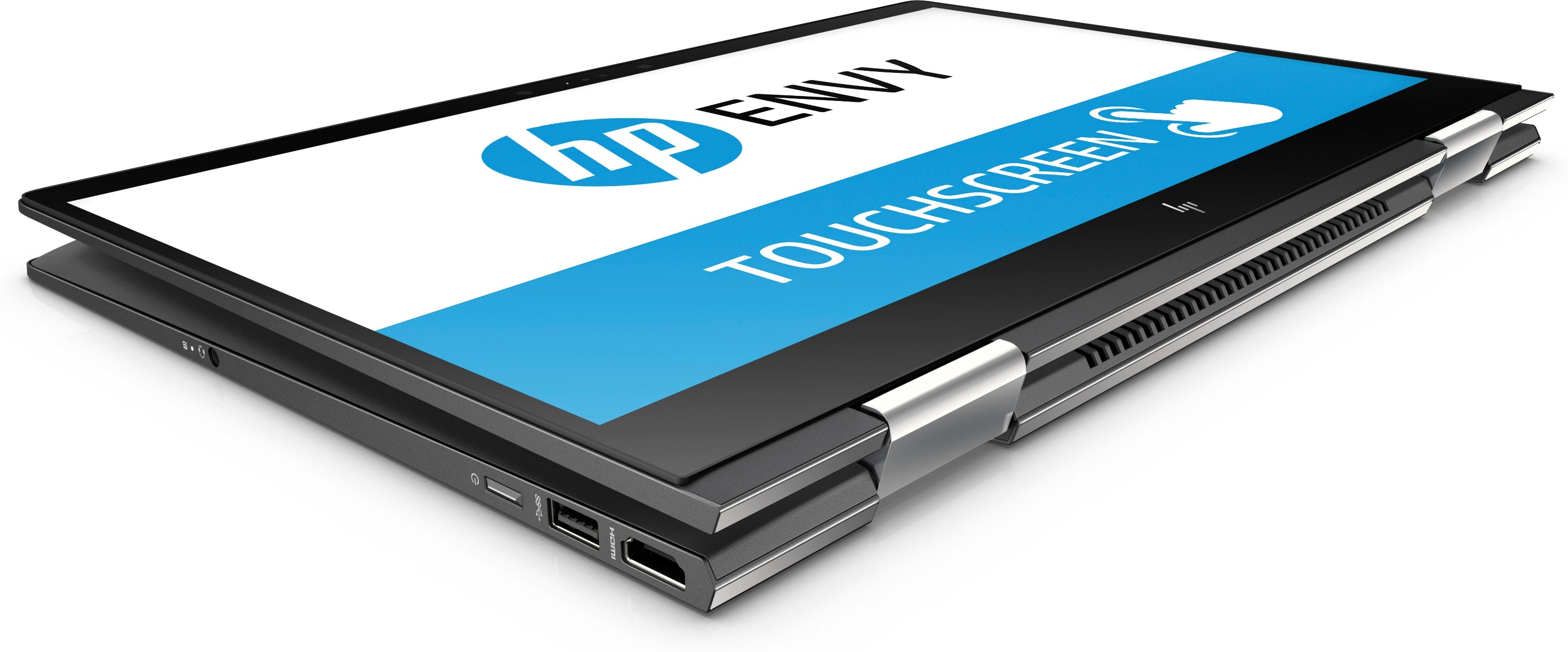 HP Envy x360 15-bq075nr 15.6" FHD Touchscreen Convertible Notebook, AMD FX-9800P, 2.70GHz, 12GB RAM, 1 TB HDD,  Windows 10 Home 64-Bit- 1KS88UA#ABA