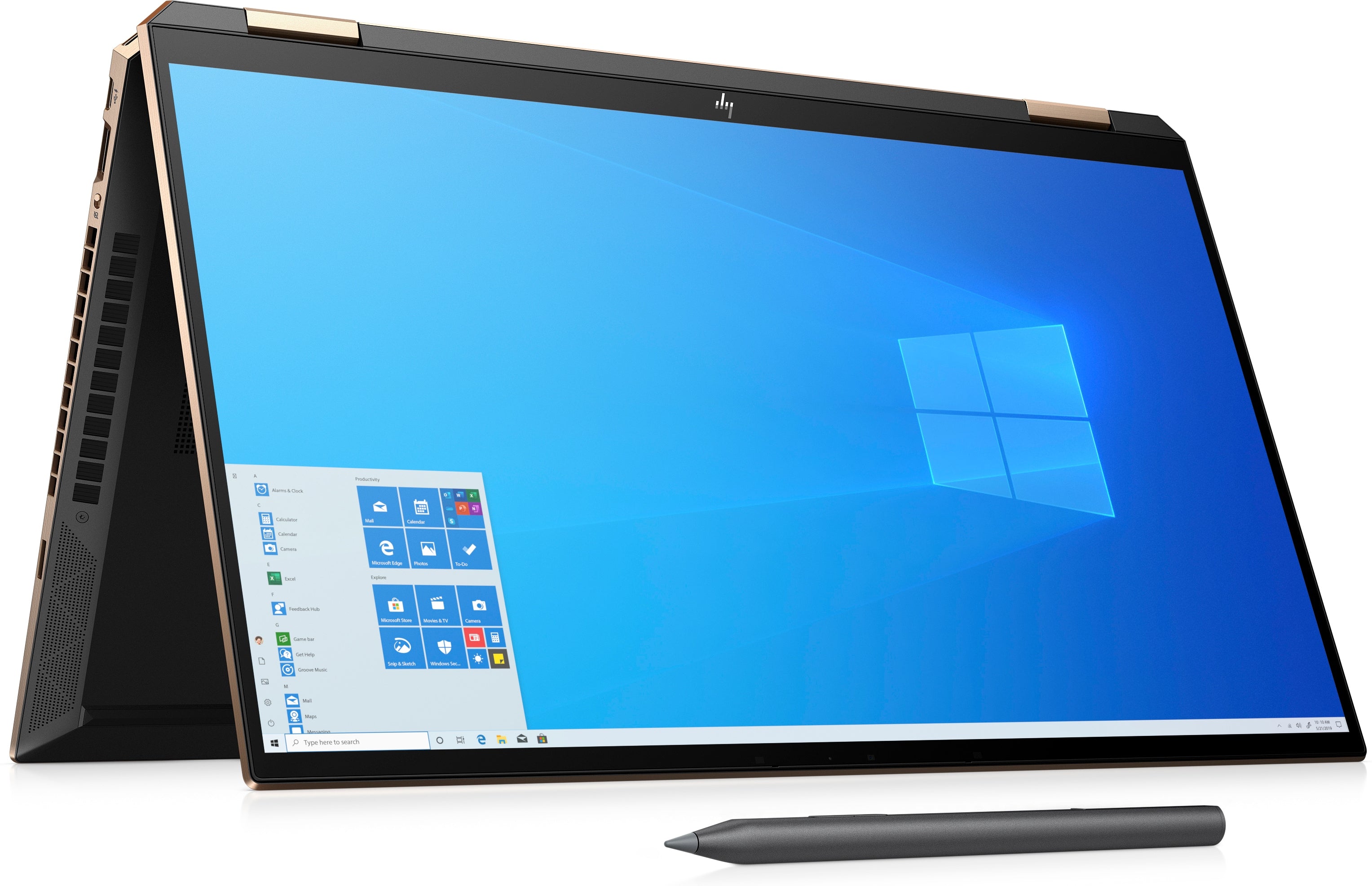 HP Spectre x360 15-eb1043dx 15.6" 4K UHD Convertible Notebook, Intel i7-1165G7, 16GB RAM, 512GB SSD, 32GB Optane, Win10H - 1M8F0UA#ABA (Refurbished)