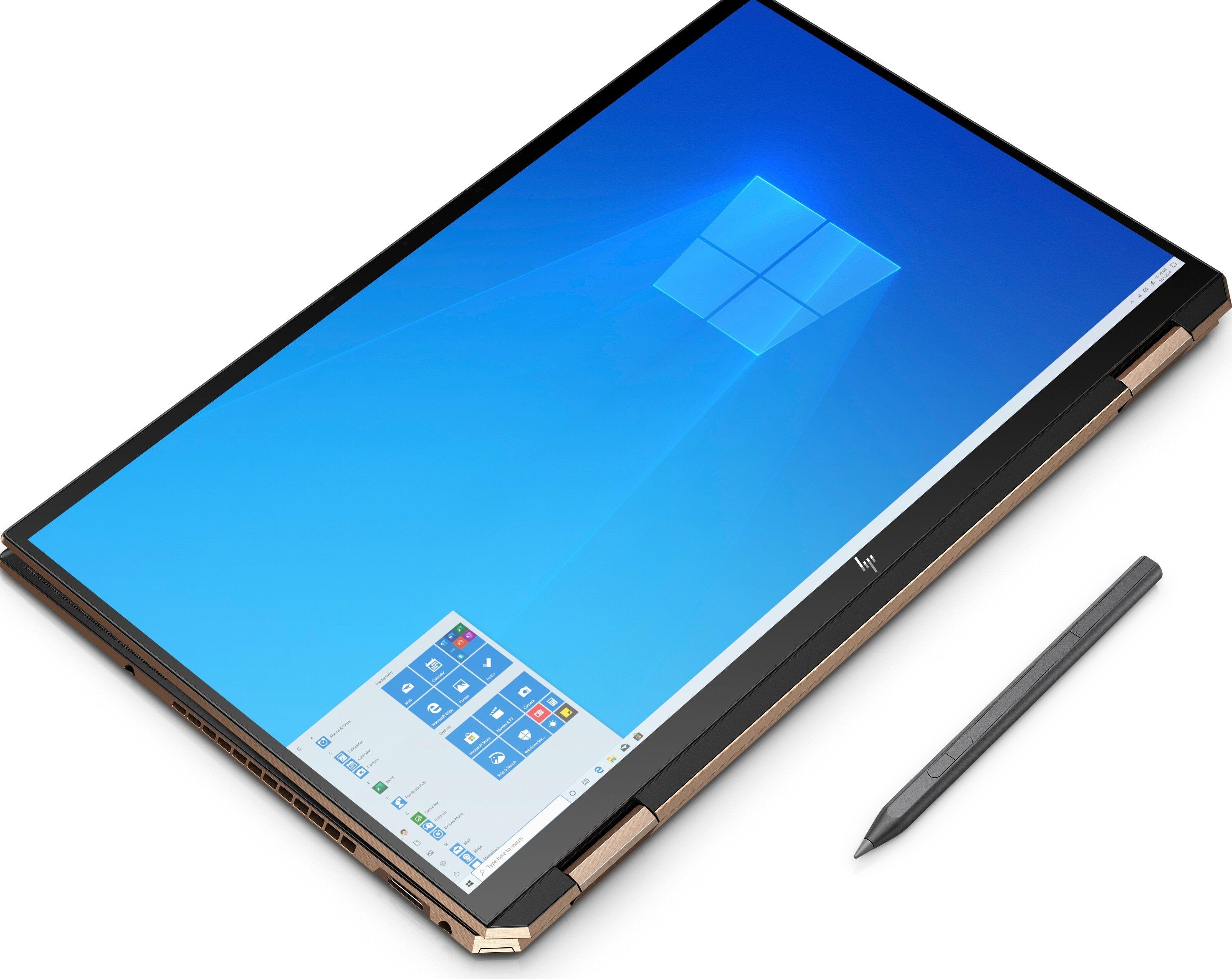 HP Spectre x360 15-eb1043dx 15.6" 4K UHD Convertible Notebook, Intel i7-1165G7, 16GB RAM, 512GB SSD, 32GB Optane, Win10H - 1M8F0UA#ABA (Refurbished)