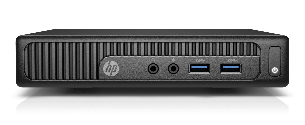 HP 260 G2 Desktop Mini PC, Intel Pentium 4405U, 2.10GHz, 4GB RAM, 500GB HDD, Windows 10 Pro 64-Bit- 1MV59UT#ABA