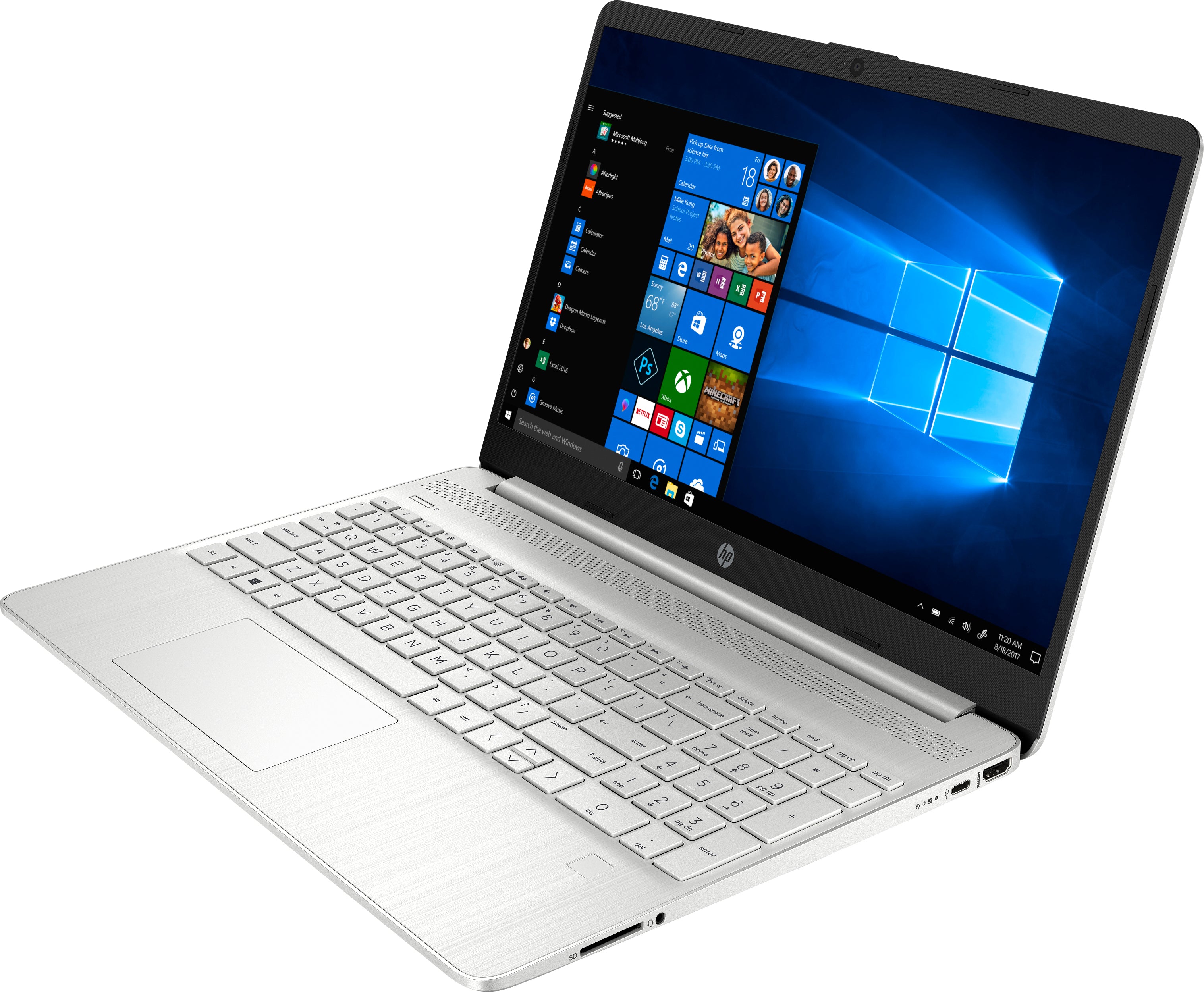 HP 15-dy2031wm 15.6" HD Notebook, Intel i3-1115G4, 3.0GHz, 8GB RAM, 256GB SSD, Win10HS- 2K4A5UA#ABA (Certified Refurbished)