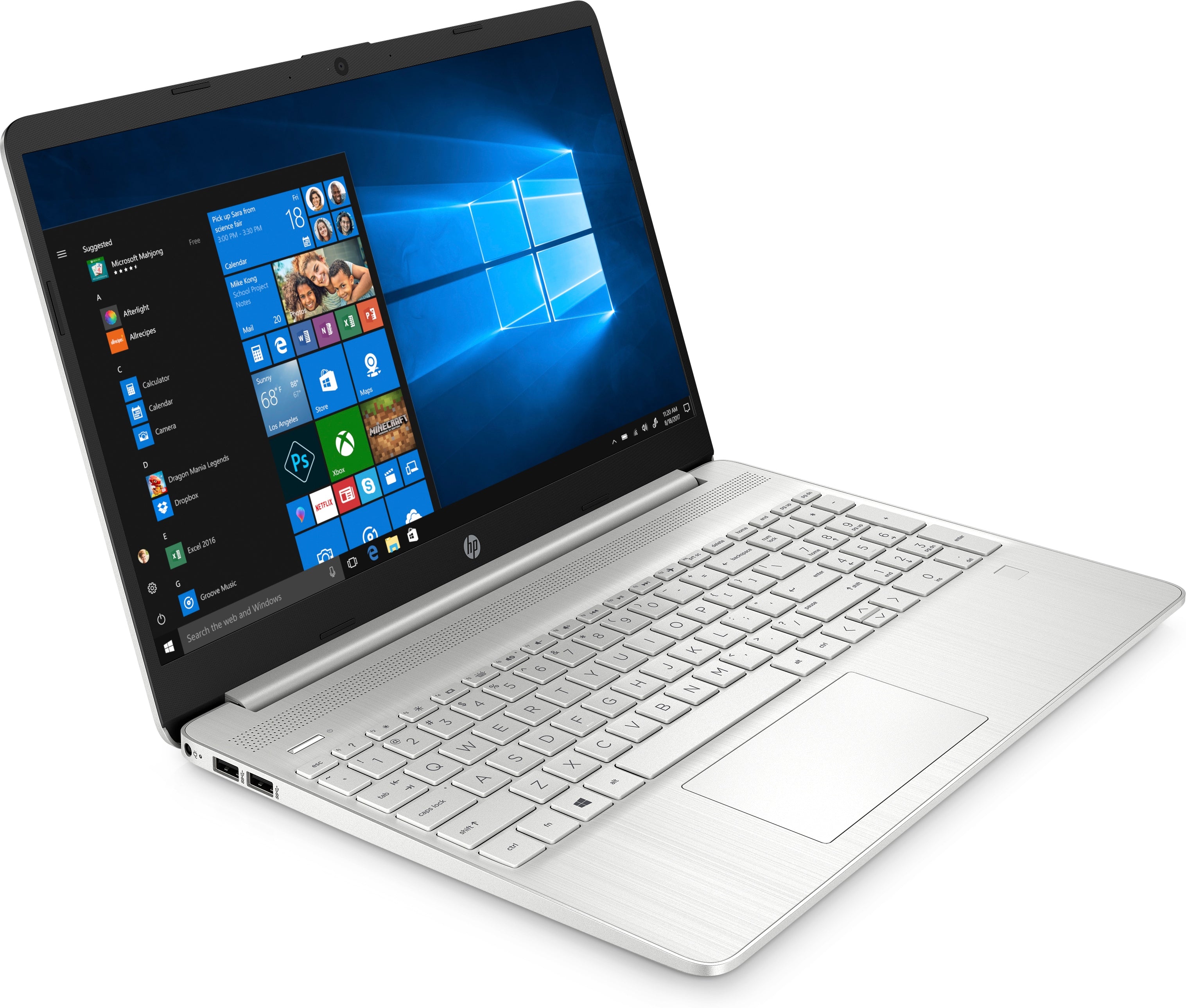HP 15-dy1059ms 15.6" FHD Notebook, Intel i5-1035G1, 1.0GHz, 12GB RAM, 256GB SSD, Win10H- 1Q0U5UA#ABA (Certified Refurbished)