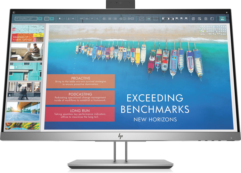 HP EliteDisplay E243d 23.8" Full HD LED LCD Docking Monitor, 16:9, 7MS, 5M:1-Contrast - 1TJ76A8#ABA