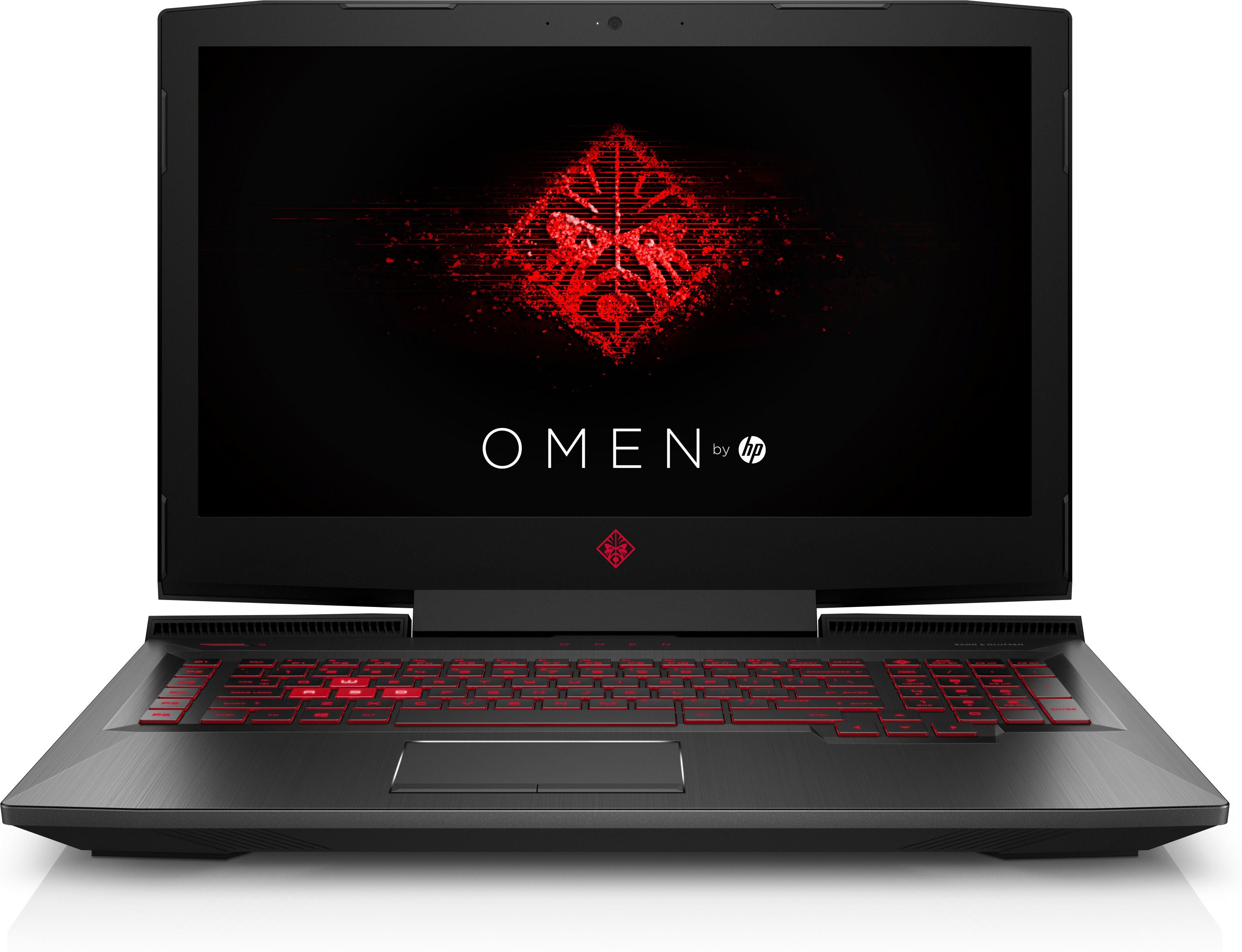 HP Omen 17-an001ca 17.3" Full HD (Non-Touch) Notebook, Intel Core i7-7700HQ, 2.80GHz, 12GB RAM, 1TB HDD, 128 GB SSD, Windows 10 Home 64-Bit, Shadow Black - 1UG71UAR#ABL