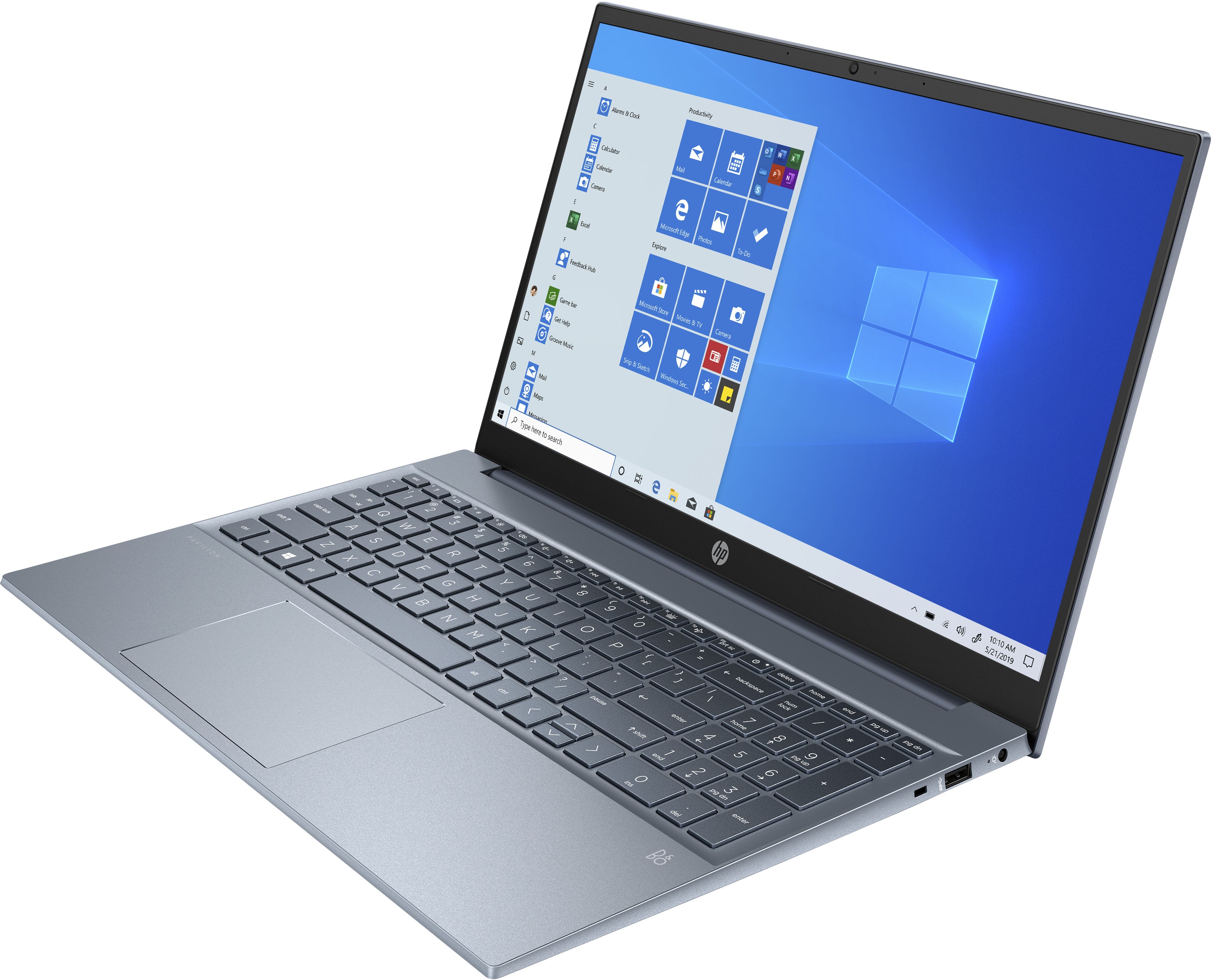 HP Pavilion 15-eg0073cl 15.6" FHD Notebook, Intel i7-1165G7, 2.80GHz, 16GB RAM, 512GB SSD, Win10H - 1V7U4UA#ABA (Certified Refurbished)