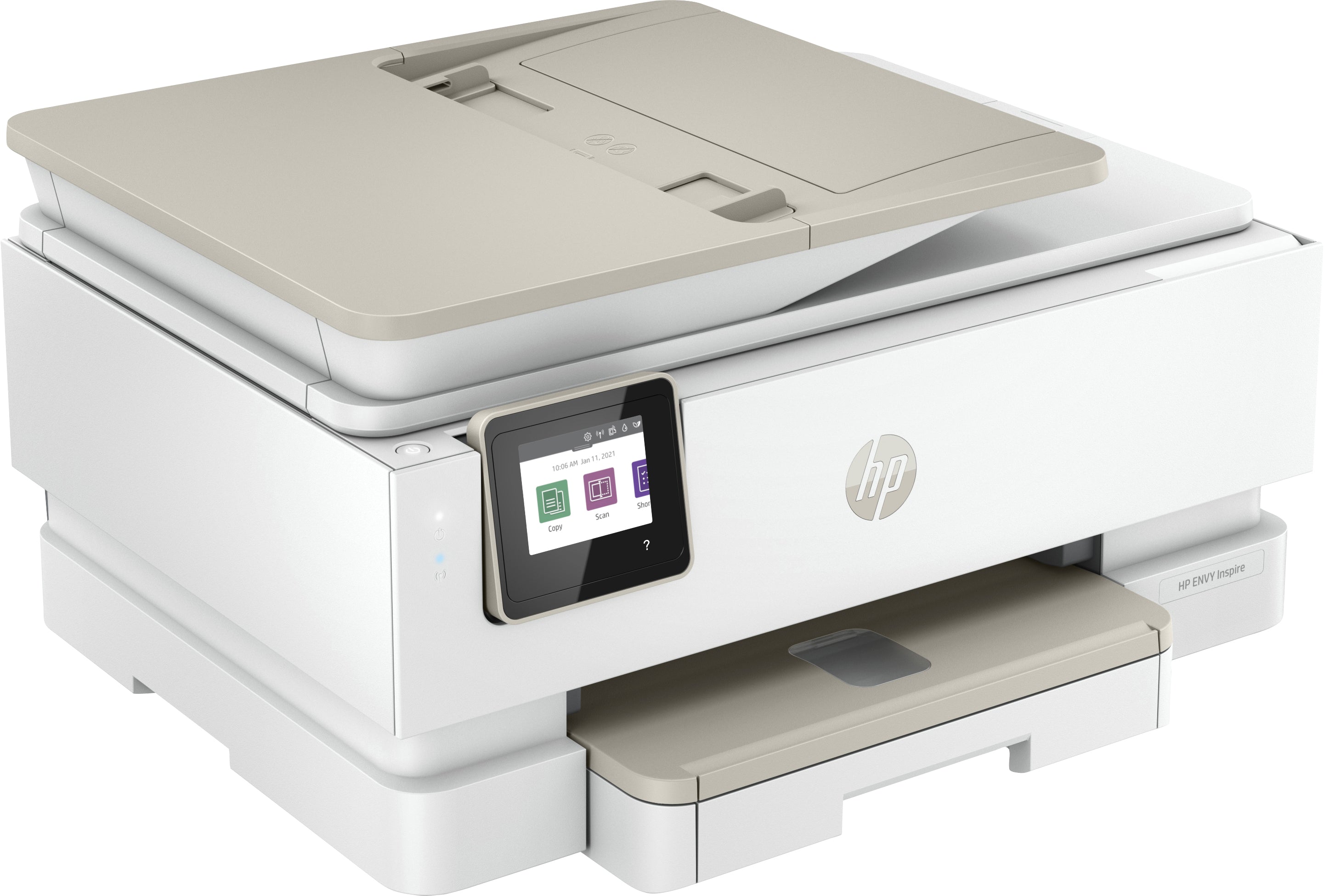 HP ENVY Inspire 7955e All-in-One Color Inkjet Printer, Print/Copy/Scan/Photo, 15/10 ppm, 256MB, USB, WiFi - 1W2Y8A#B1H