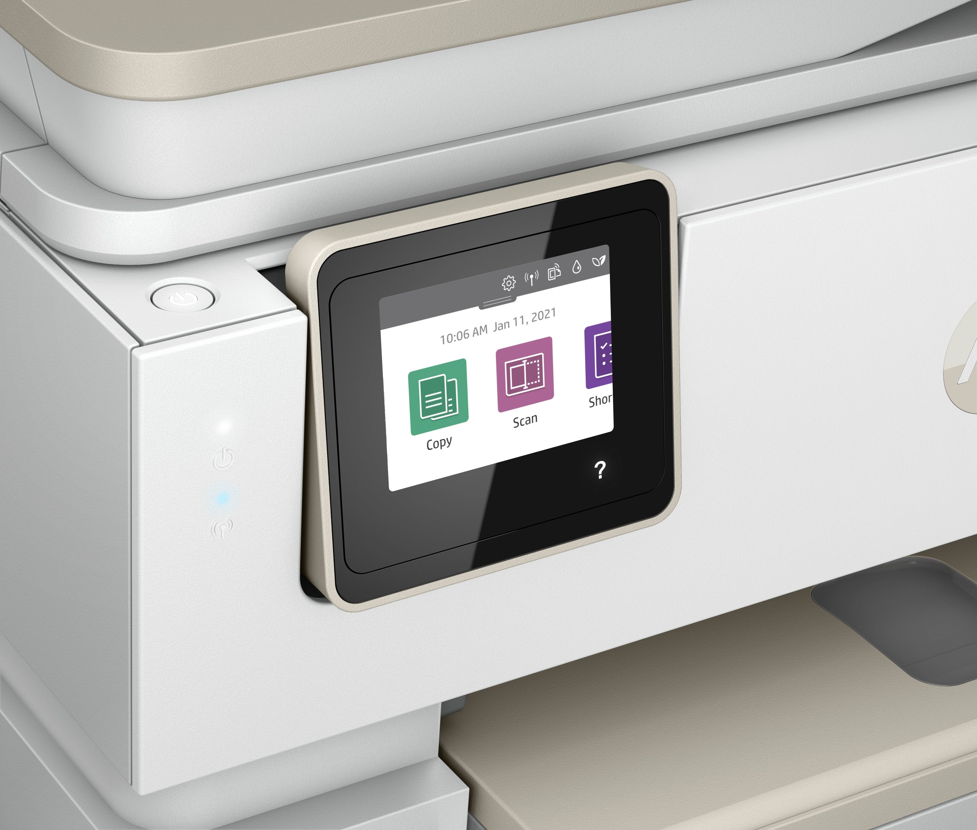 HP ENVY Inspire 7955e All-in-One Color Inkjet Printer, Print/Copy/Scan/Photo, 15/10 ppm, 256MB, USB, WiFi - 1W2Y8A#B1H