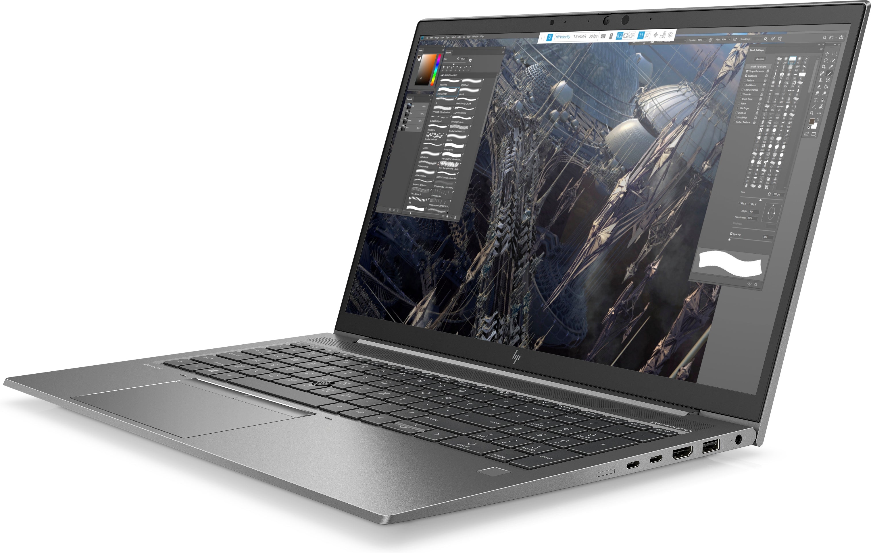 HP ZBook Firefly 15 G7 15.6" FHD Mobile Workstation, Intel i7-10510U, 1.80GHz, 8GB RAM, 256GB SSD, Win10P - 1Y5X4UT#ABA