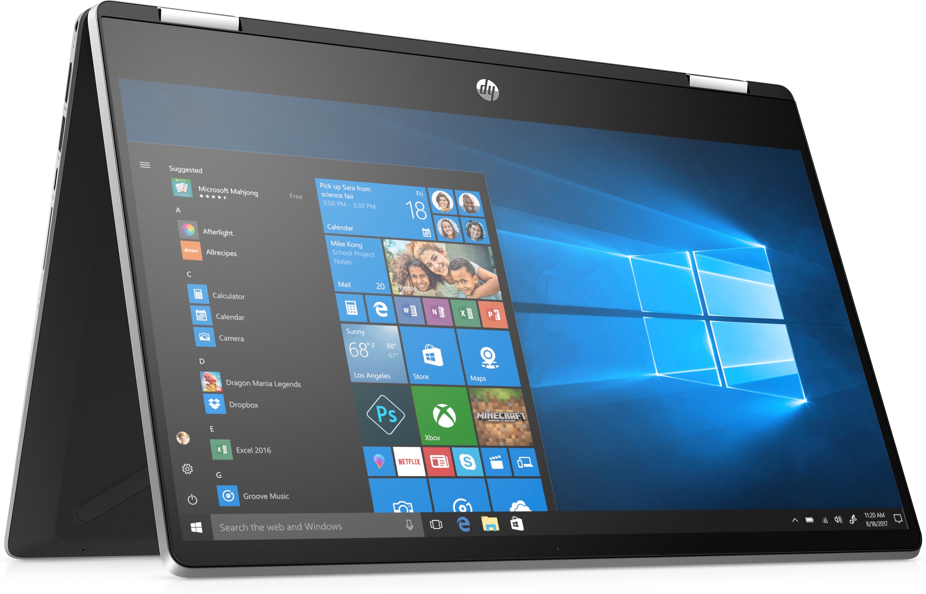 HP Pavilion x360 14-dh2085cl 14" FHD Convertible Notebook, Intel i5-1035G1, 1.0GHz, 16GB RAM, 512GB SSD, Win10H- 208M8UA#ABA (Refurbished)