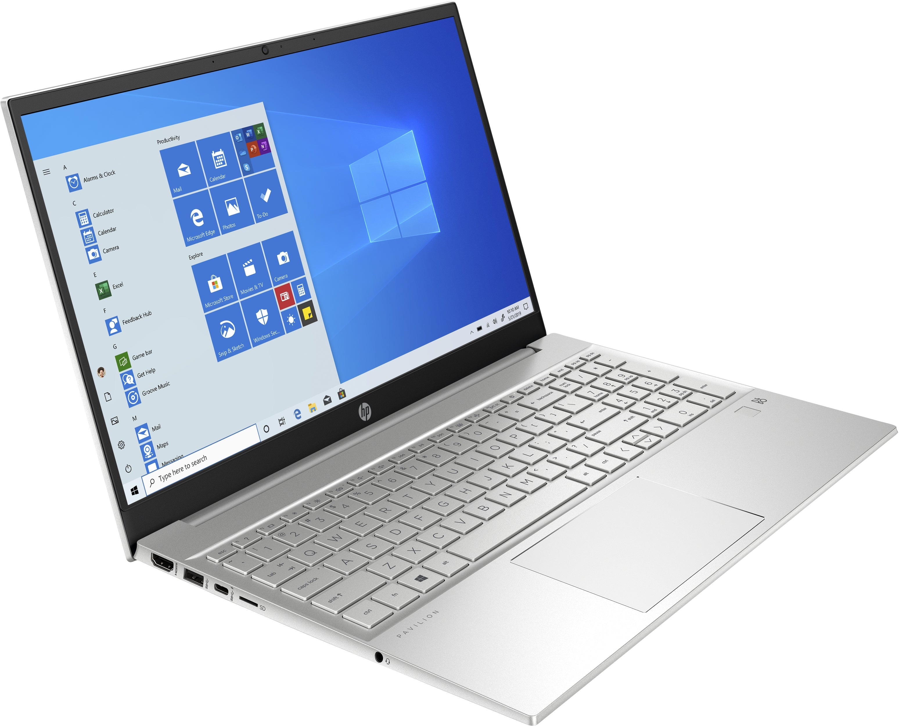 HP Pavilion 15-eg0097nr 15.6" HD Notebook, Intel i7-1165G7, 2.80GHz, 16GB RAM, 512GB SSD, 32GB Optane, Win10H - 20T54UA#ABA (Refurbished)