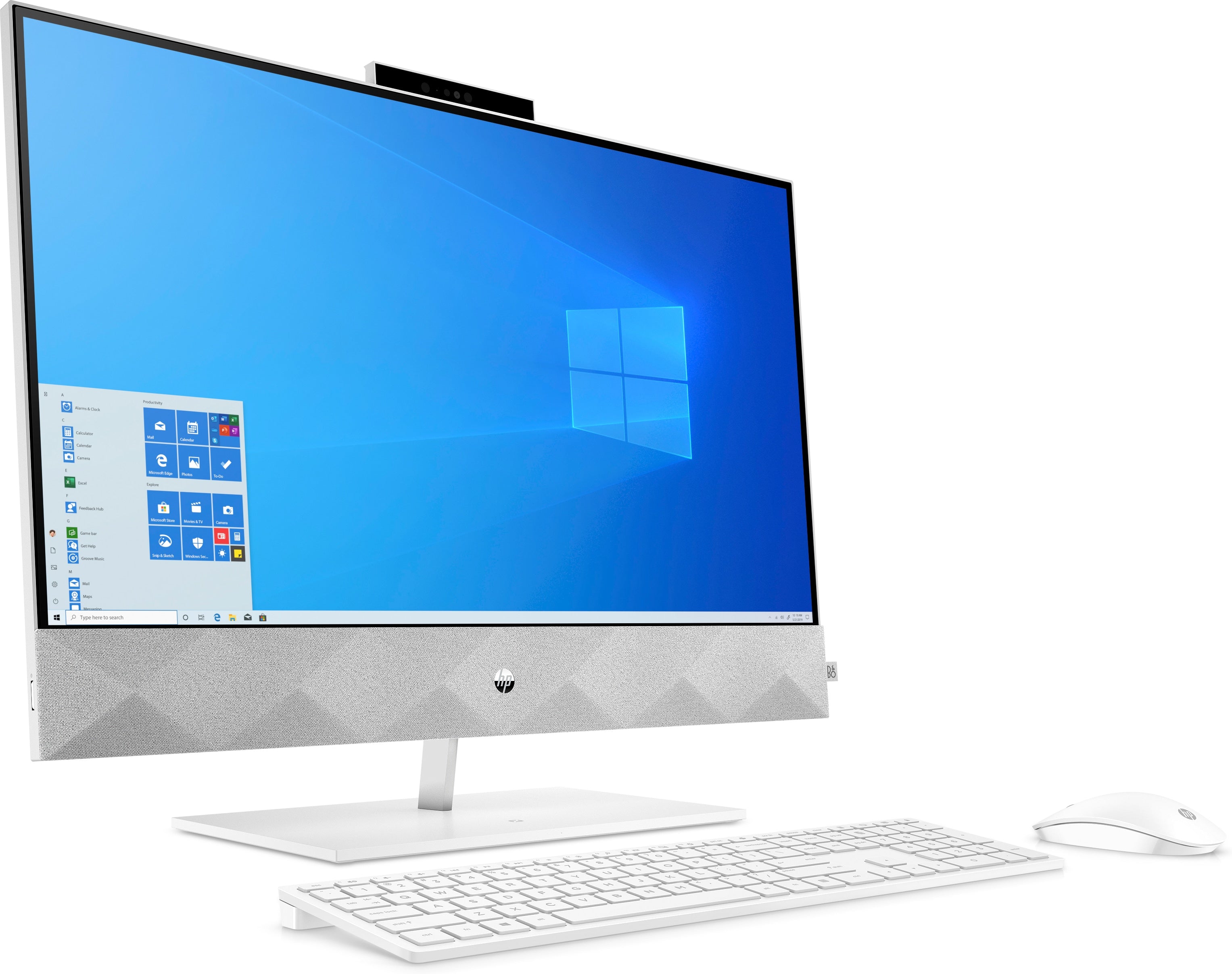 HP Pavilion 27-d1340t 27" QHD All-in-One PC, Intel i7-11700T, 1.40GHz, 16GB RAM, 256GB SSD, 1TB HDD, W10H - 20W67AA#ABA (Certified Refurbished)