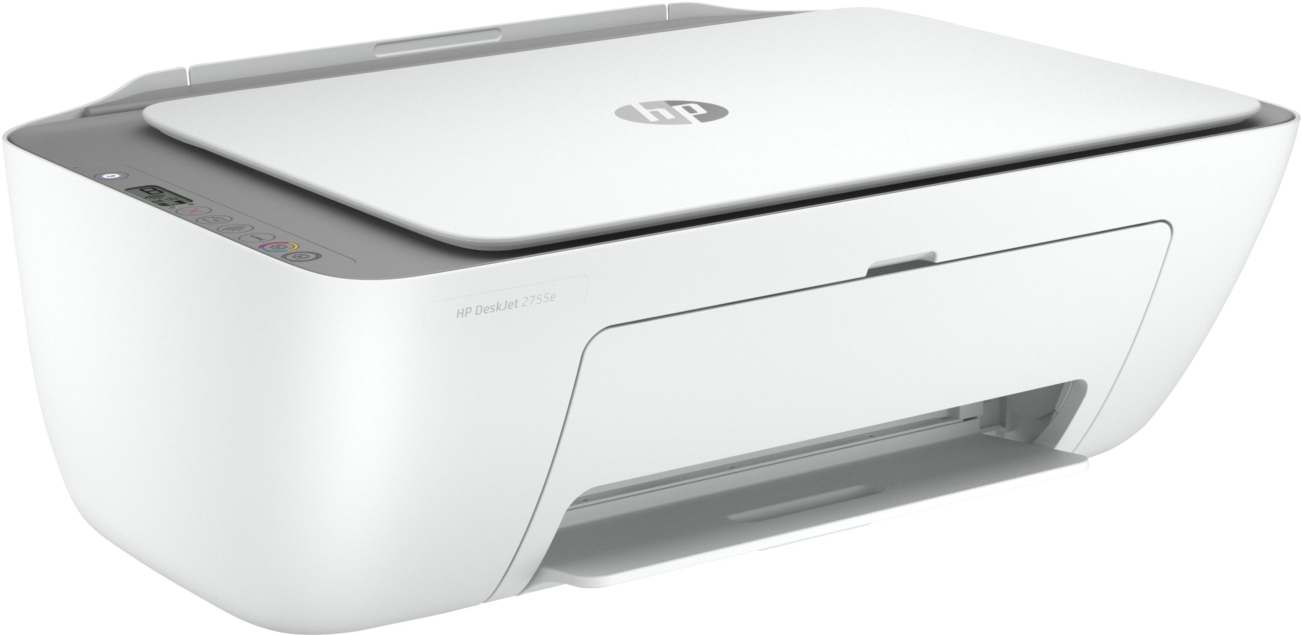 HP DeskJet 2755e All-in-One Color Inkjet Printer, 7.5/5.5 ppm, 64MB, WiFi, USB 2.0 - 26K67A#B1H