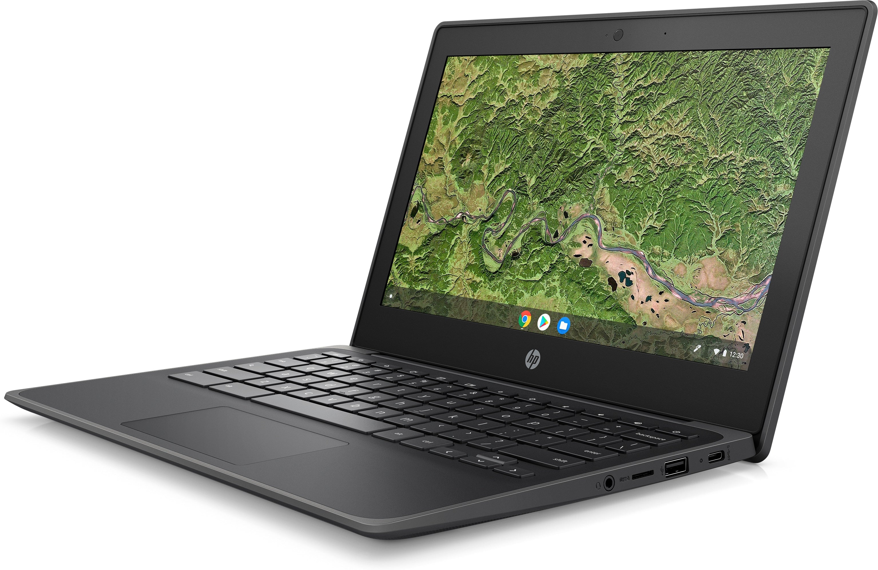 HP 11A G8 EE 11.6" HD Chromebook, AMD A4-9120C, 1.60GHz, 4GB RAM, 32GB eMMC, Chrome OS - 2D606UT#ABA
