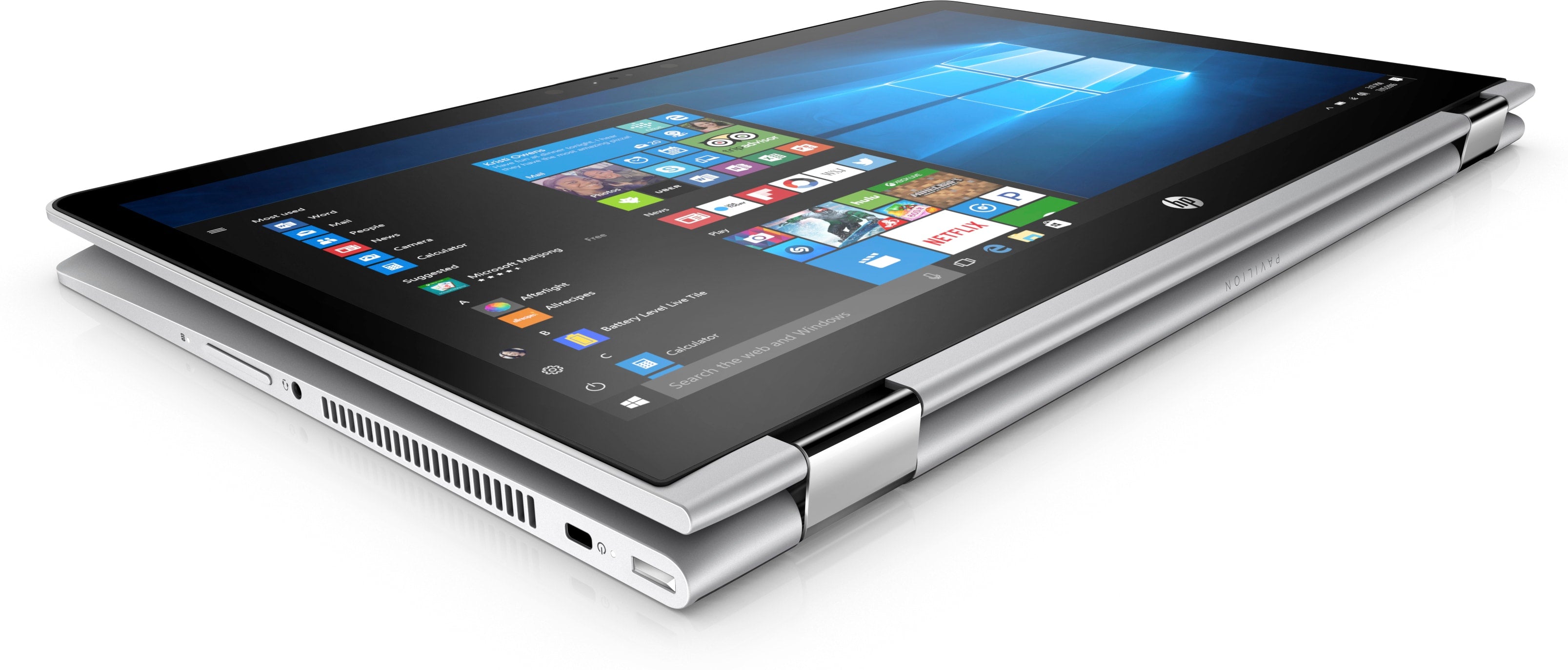 HP Pavilion X360 15-br068cl 15.6" FHD (Touchscreen) Convertible Notebook, Intel Core i5-7200U, 2.50GHz, 8GB RAM, 1TB HDD, Windows 10 Home 64-Bit- 2DT02UA#ABA
