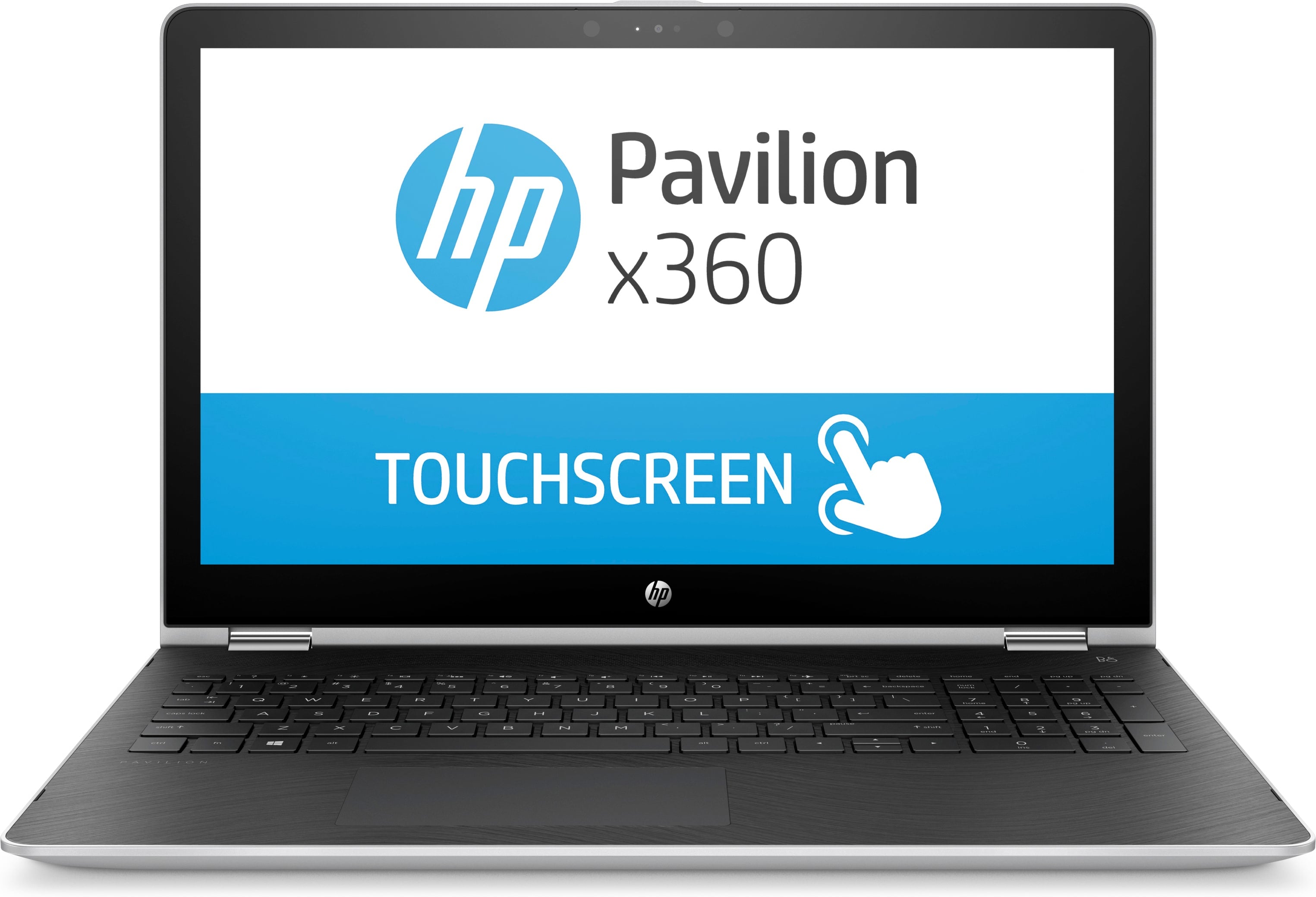 HP Pavilion X360 15-br068cl 15.6" FHD (Touchscreen) Convertible Notebook, Intel Core i5-7200U, 2.50GHz, 8GB RAM, 1TB HDD, Windows 10 Home 64-Bit- 2DT02UA#ABA