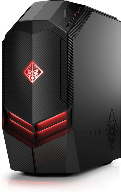 HP OMEN 880-190 Tower Gaming PC, Intel Core i7-9700K, 3.60GHz, 16GB RAM, 2TB HDD, 512GB SSD, Windows 10 Home 64-Bit - 2HJ82AA#ABA