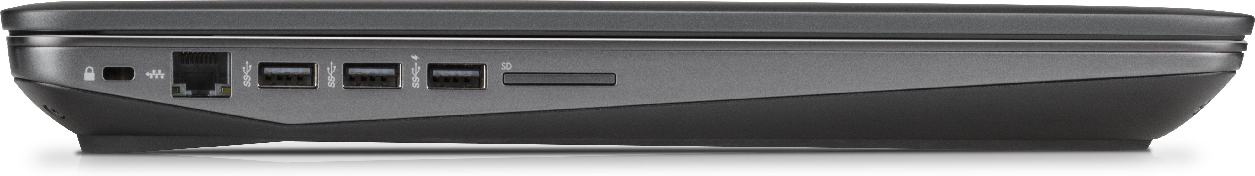 HP ZBook 17-G4 Mobile Workstation 17.3" Full HD Intel Core i7, 2.80GHz, 8GB RAM, 1TB HDD SATA +256GB SSD, Windows 10 Pro-64 Bit 2VM86UT#ABA