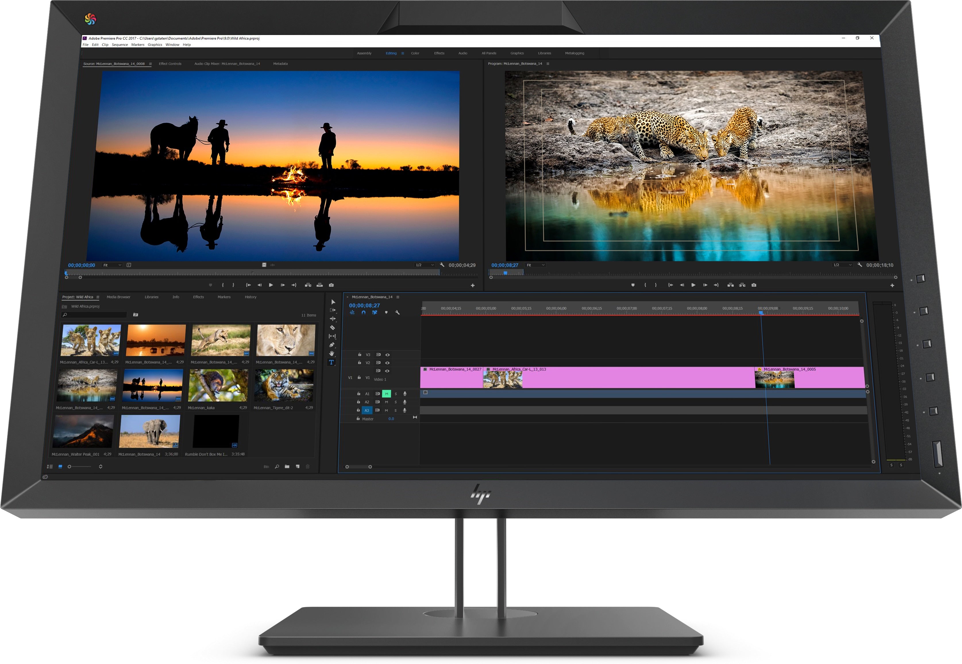 HP DreamColor Z27x G2 27" Quad HD LED LCD Studio Monitor, 16:9, 10MS, 1500:1-Contrast - 2NJ08A8#ABA
