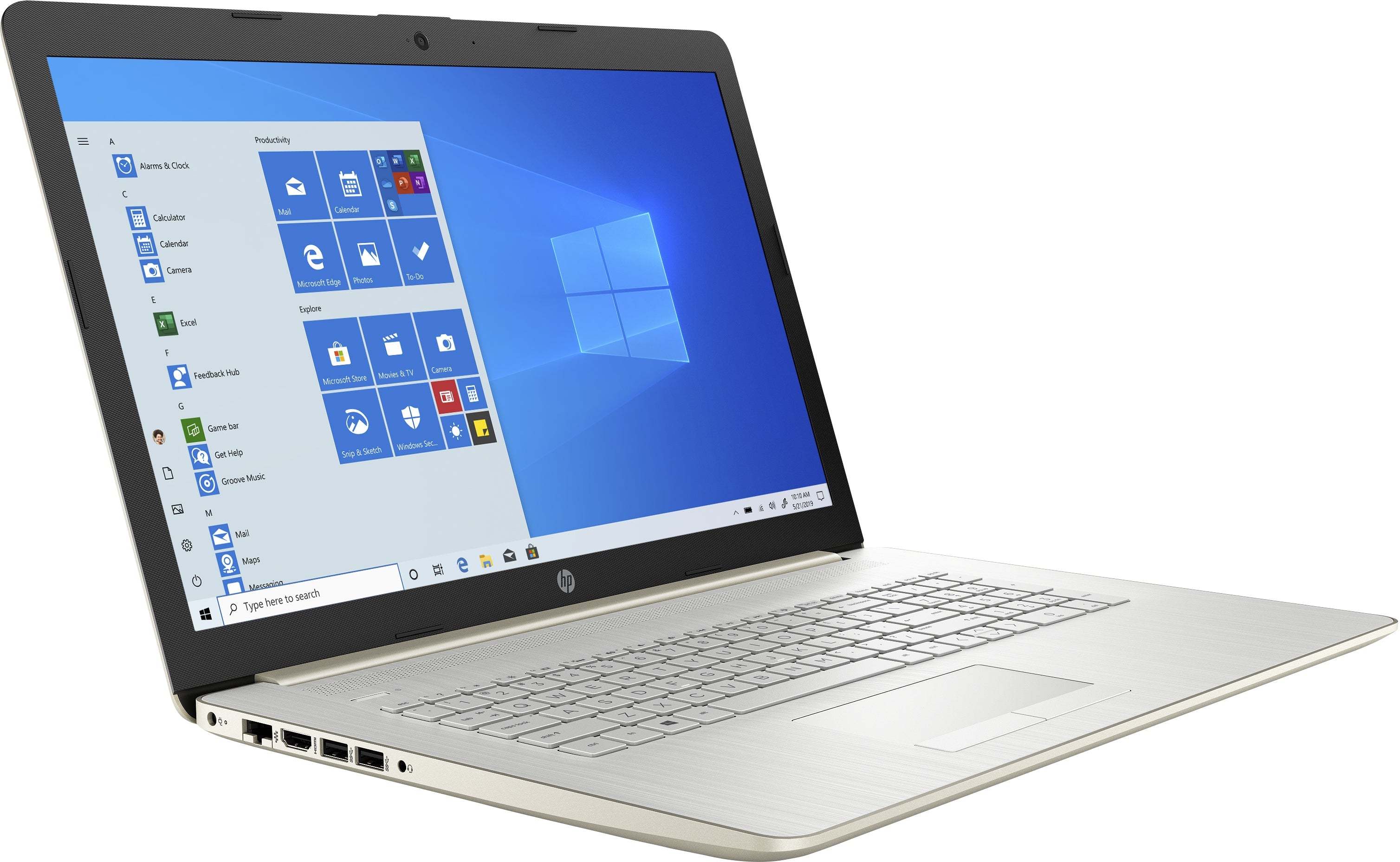 HP 17-by4005cy 17.3" HD+ Notebook, Intel i3-1125G4, 2.0GHz, 8GB RAM, 256GB SSD, Win10H - 2Q3P3UA#ABA (Refurbished)