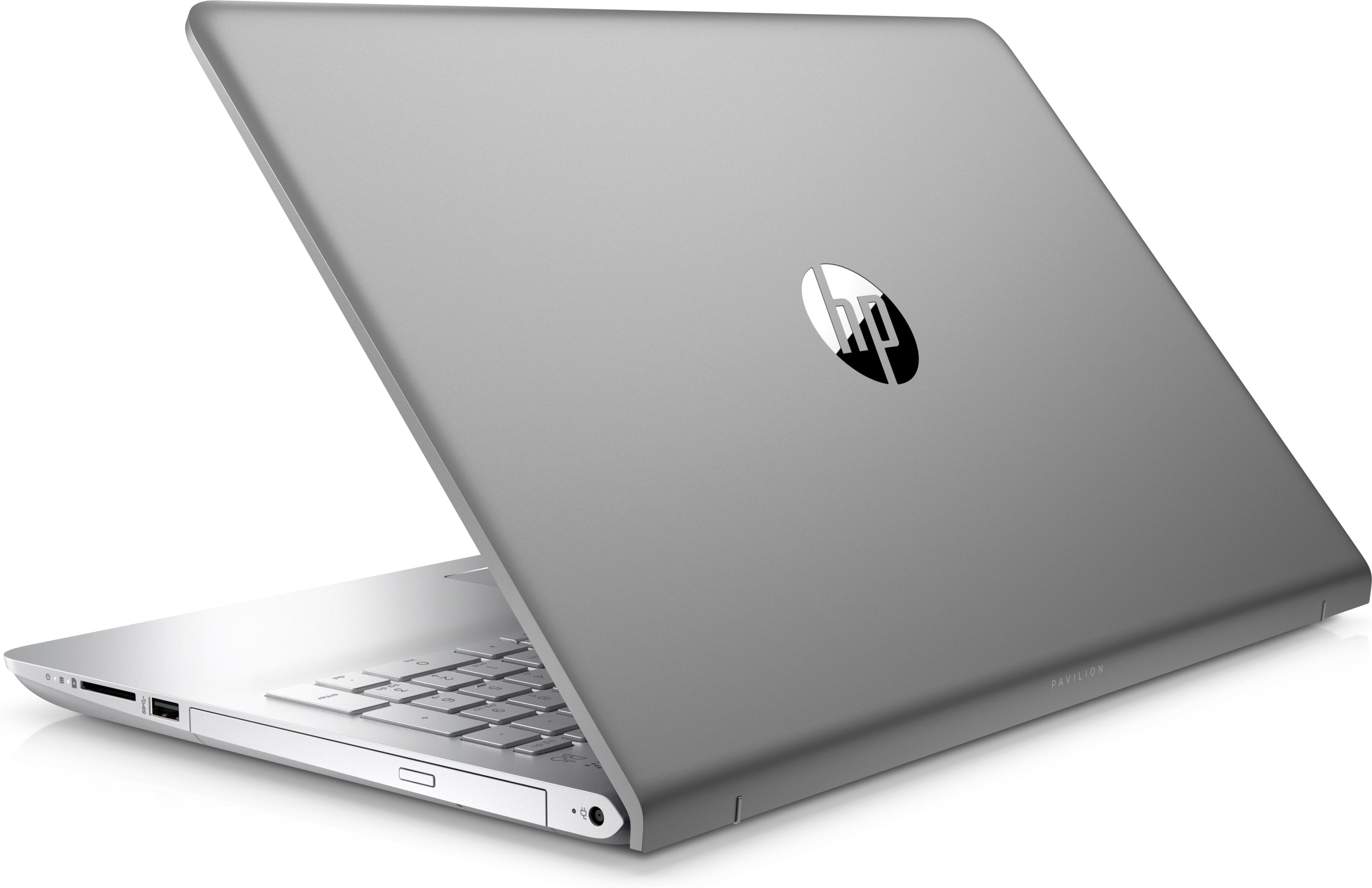 HP Pavilion 15-cc112cl 15.6" FHD (Touchscreen) Laptop, Intel Core i7-8550U, 1.80GHz, 12GB RAM, 1 TB SATA, Windows 10 Pro 64-Bit, Mineral Silver & Natural Silver- 2SS19UA#ABA