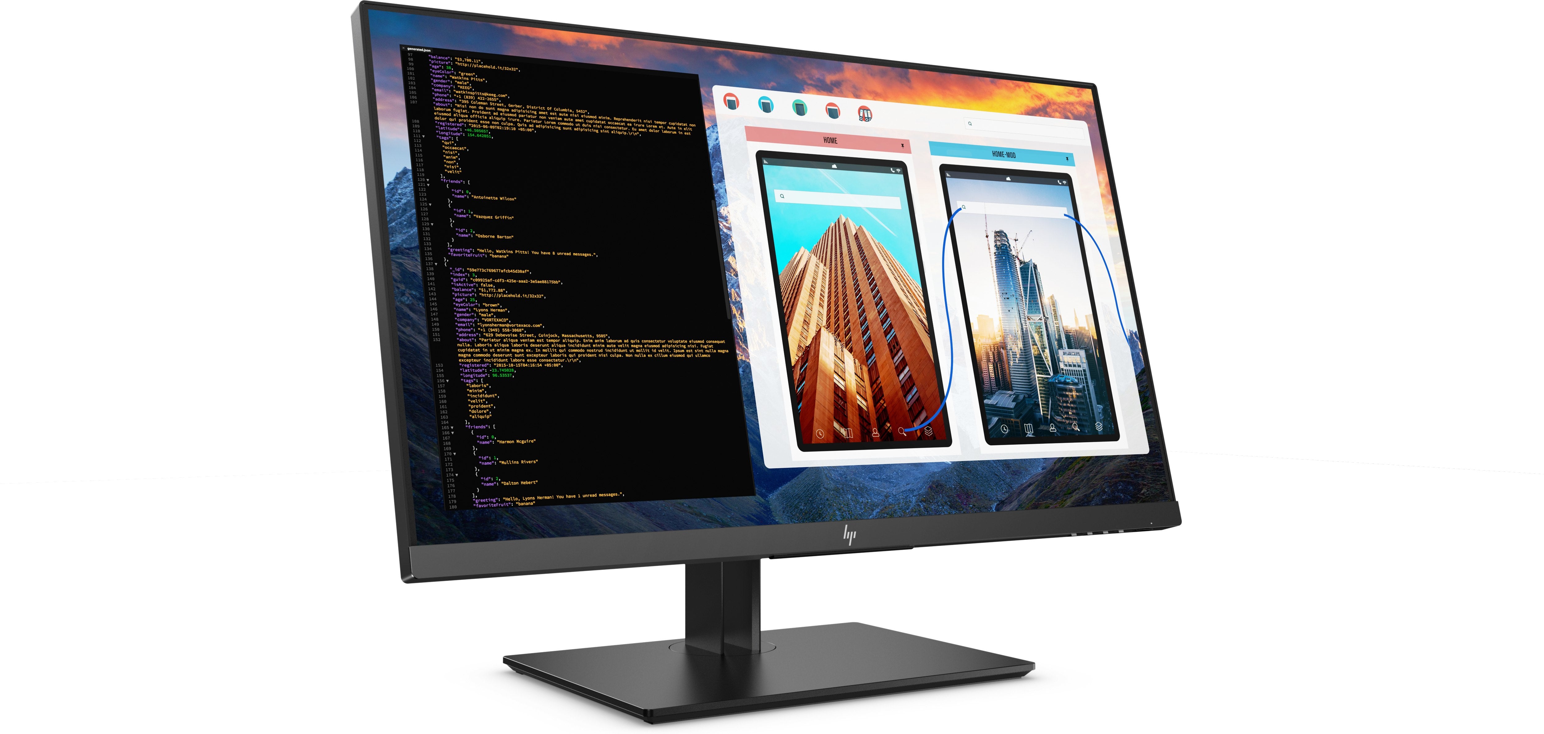 HP Z27 27" 4K Ultra HD LED LCD Monitor, 16:9, 8MS, 5M:1-Contrast - 2TB68A8#ABA