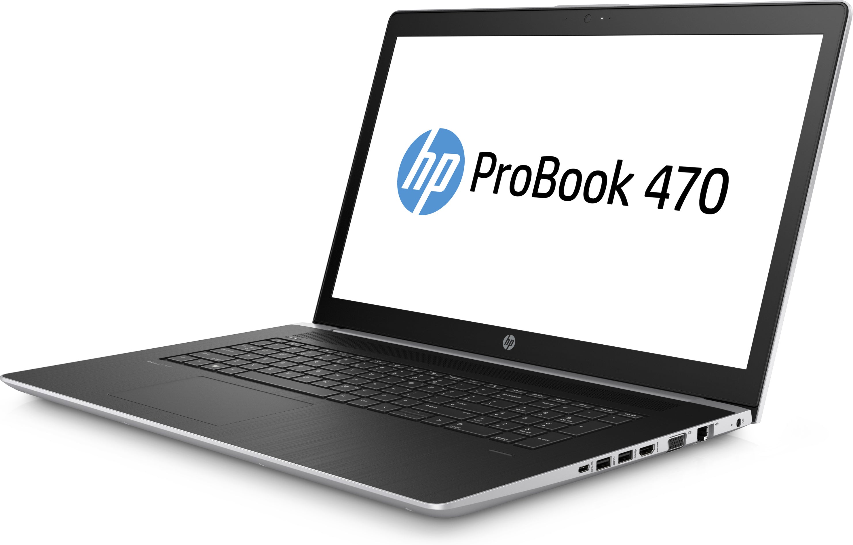 HP ProBook 470-G5 Business Notebook 17.3" Full HD, Intel Core:i7, 1.80GHz, 16GB RAM, 256GB SSD, Windows 10 Pro,  2UA28UT#ABA