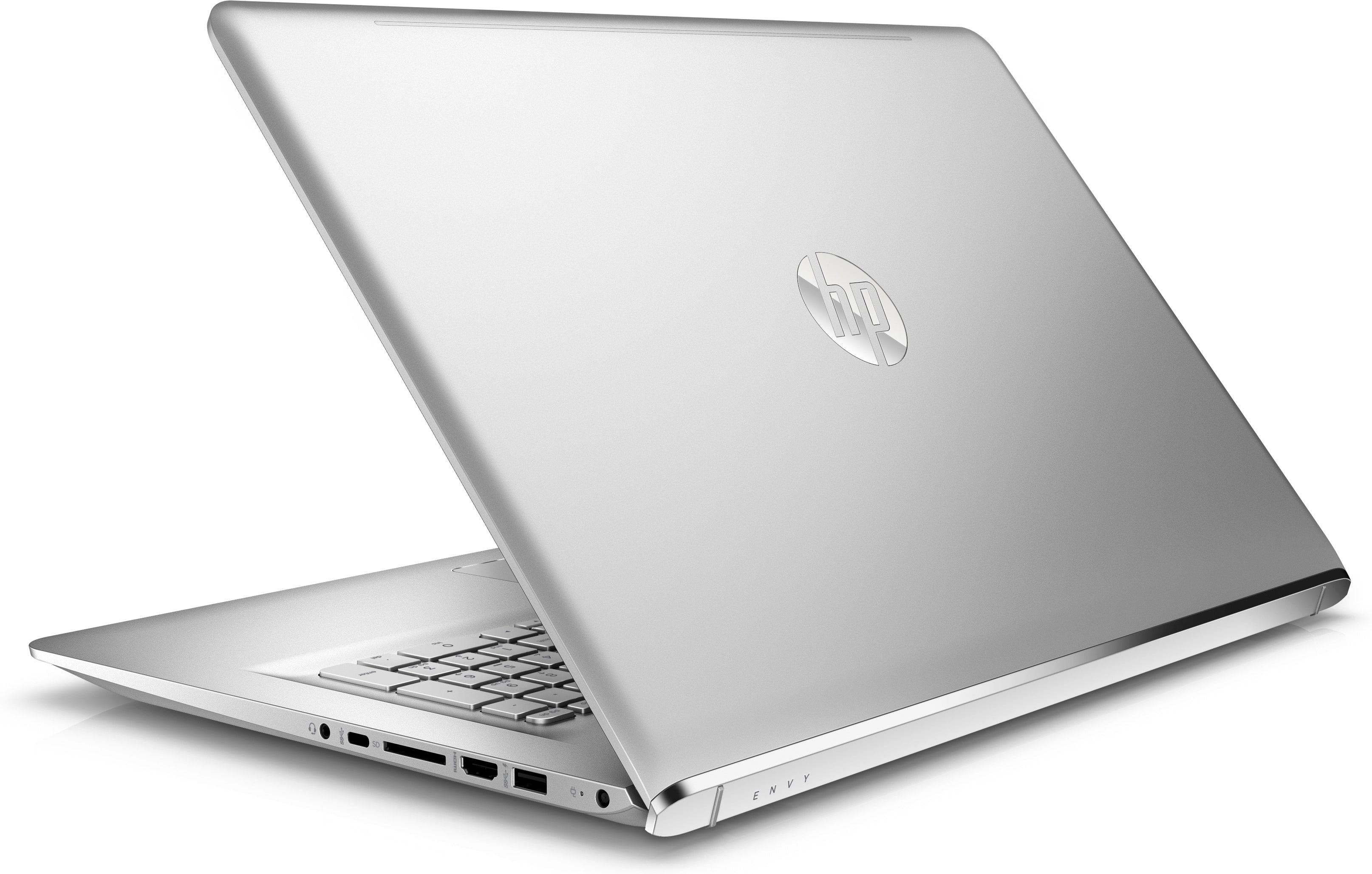 HP Envy 17-u292cl 17.3" FHD (Touchscreen) Notebook, Intel Core i7-8550U, 1.80GHz, 16GB RAM, 1TB SATA, Windows 10 Pro 64-Bit, Natural Silver + Office 365 Personal 1-year - 2TY32UA#ABA