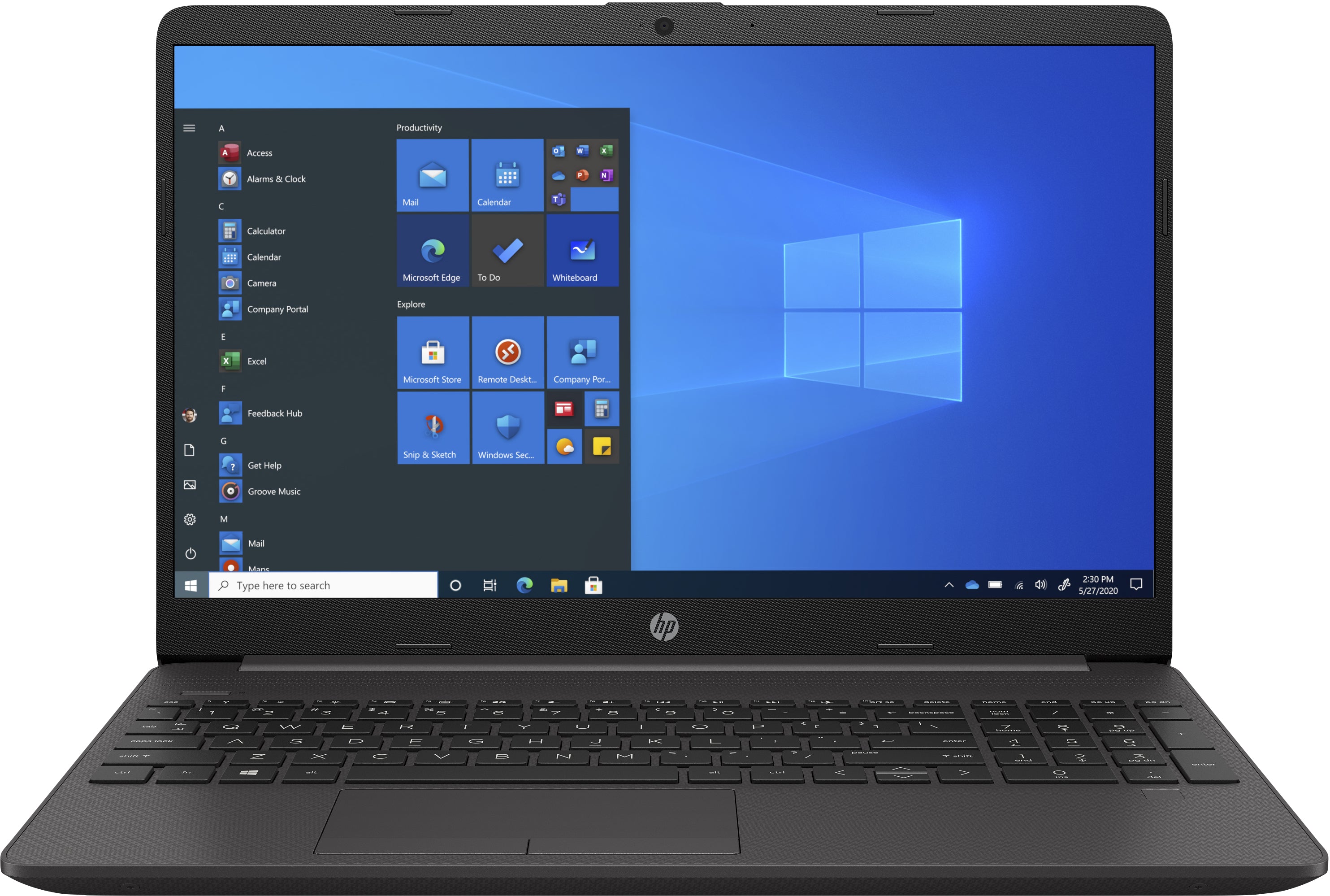 HP 250-G8 15.6" HD Notebook, Intel i3-1005G1, 1.20GHz, 8GB RAM, 256GB SSD, Win10P - 38J93UT#ABA