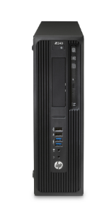 HP Z240 Small Form Factor Workstation, Intel Xeon E3-1245, 3.70GHz, 8GB RAM, 256GB SSD + 1TB HDD, Windows 10 Pro 64-Bit - 2VN86UT#ABA