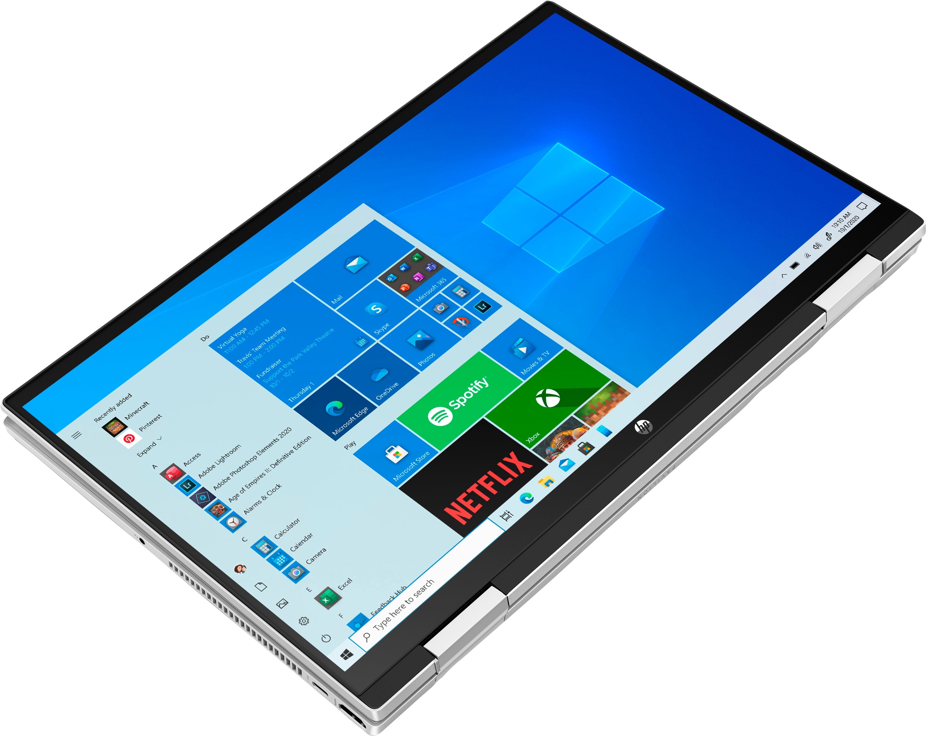 HP Pavilion X360 15-er1010nr 15.6" FHD Convertible Notebook, Intel i5-1235U, 1.30GHz, 12GB RAM, 256GB SSD, Win11H - 669A0UA#ABA