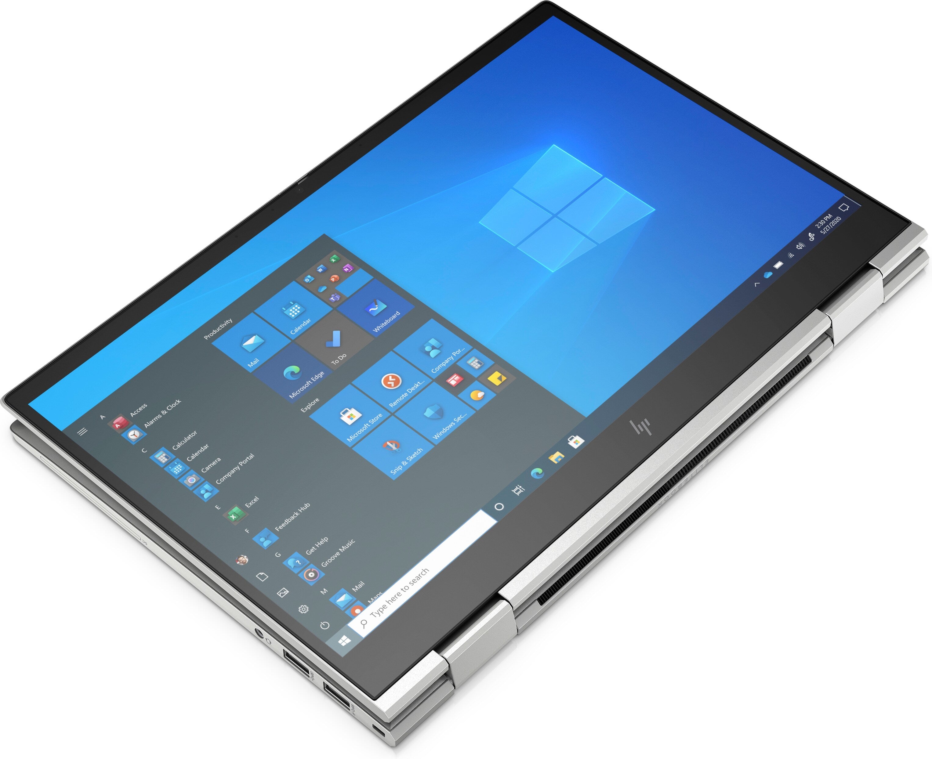 HP EliteBook X360 830 G8 13.3" FHD Convertible Notebook, Intel i5-1145G7, 2.60GHz, 16GB RAM, 256GB SSD, Win10P - 346N0UT#ABA