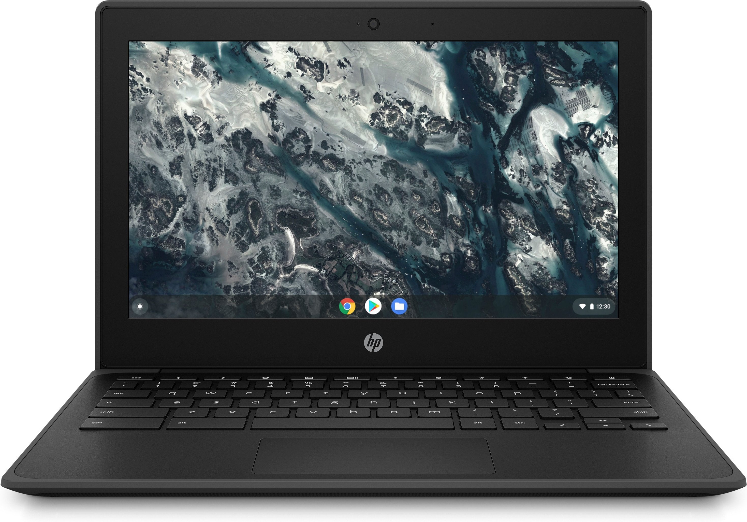 HP 11MK G9 EE 11.6" HD Chromebook, MediaTek MT8183, 2.0GHz, 4GB RAM, 32GB eMMC, Chrome OS - 436B8UT#ABA
