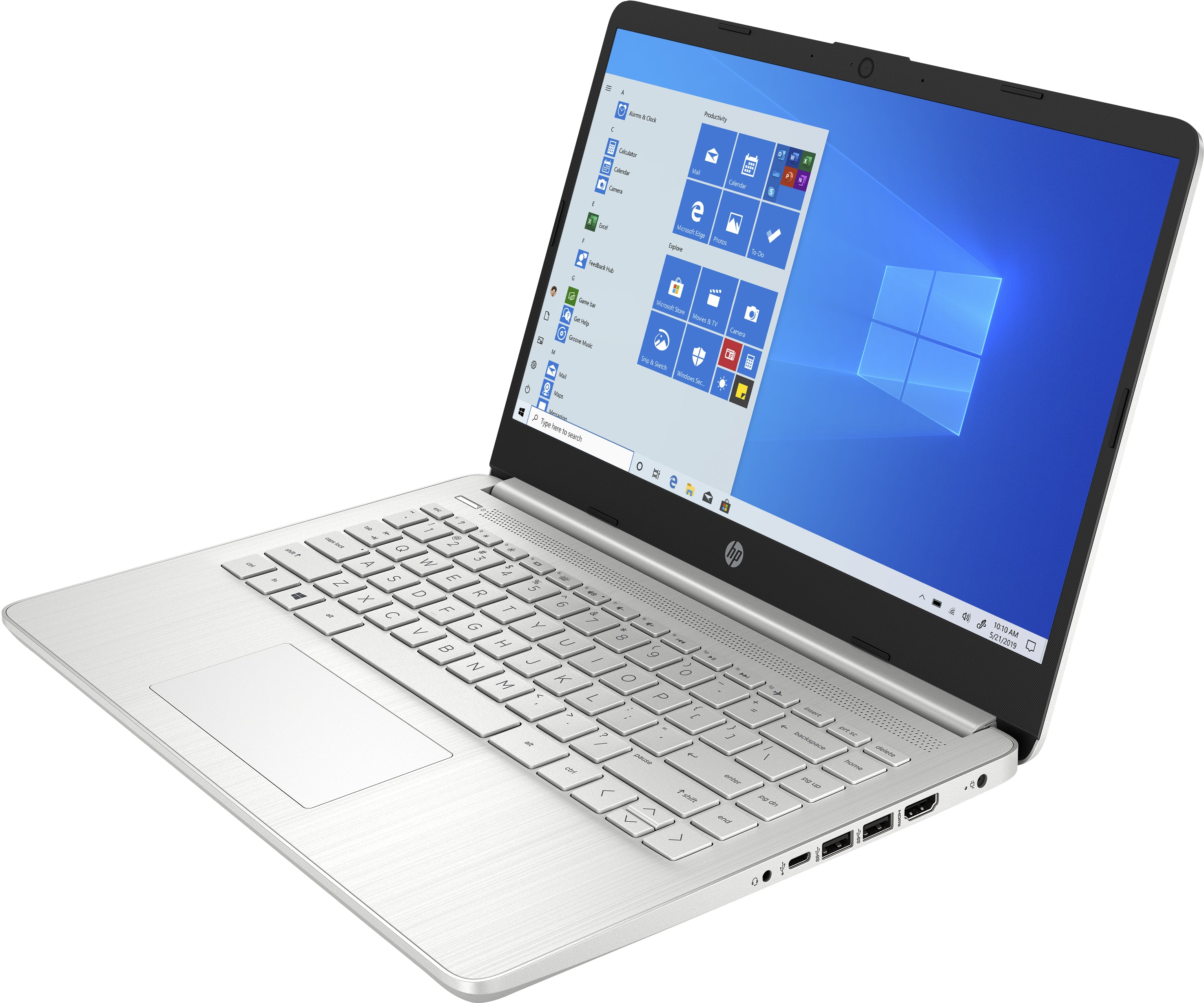 HP 14-dq2043cl 14" FHD Notebook, Intel i3-1125G4, 2.0GHz, 8GB RAM, 256GB SSD, Win10HS - 383K9UA#ABA