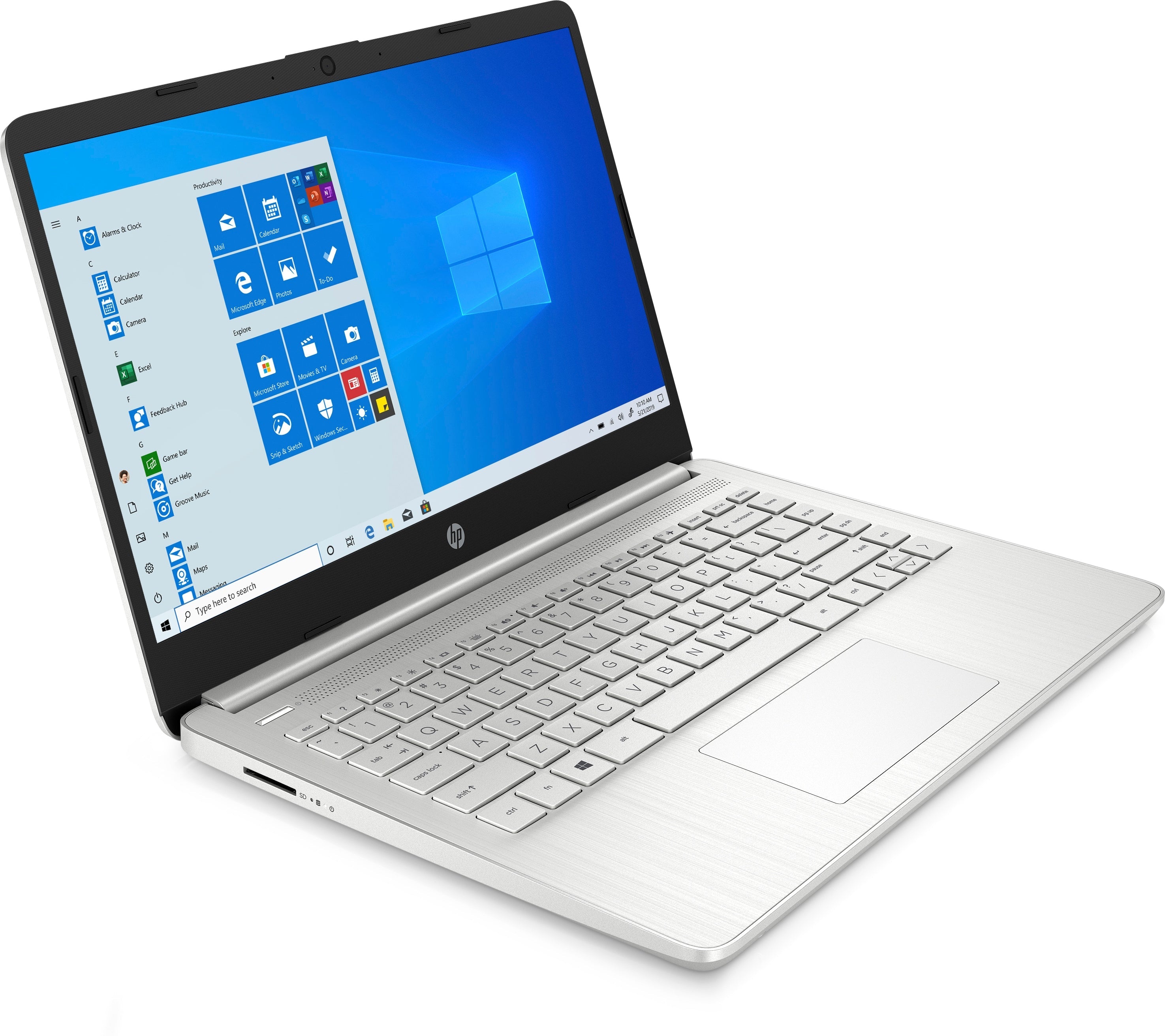 HP 14-dq2053cl 14" FHD Notebook, Intel i3-1125G4, 2.0GHz, 8GB RAM, 256GB SSD, Win10HS - 50V33UA#ABA